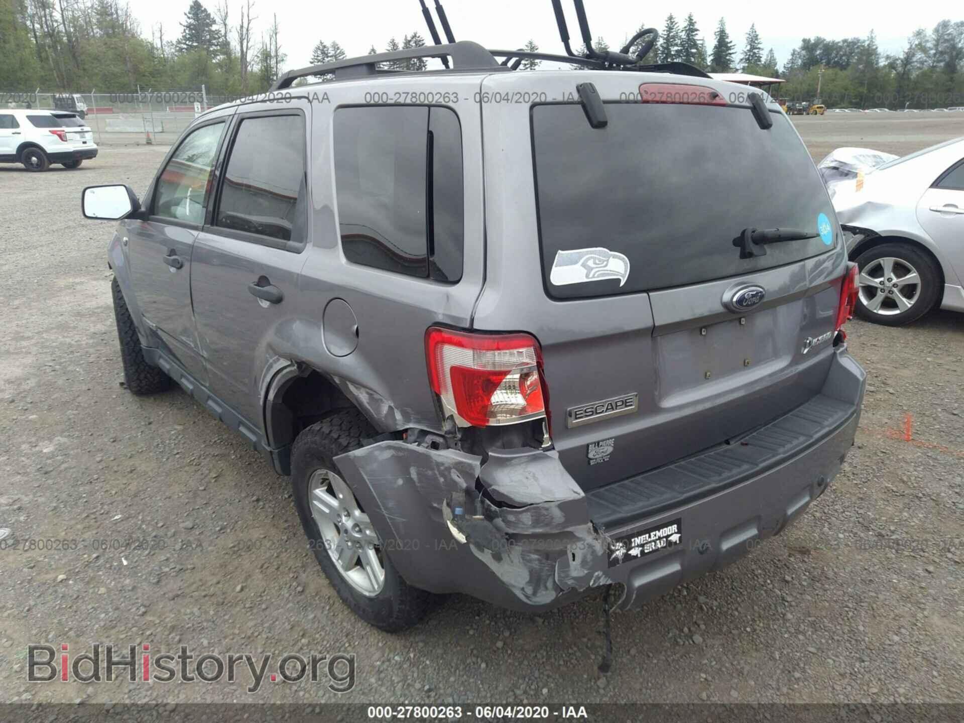 2008 FORD ESCAPE - VIN: 1FMCU49H58KC63680 - Photo 3