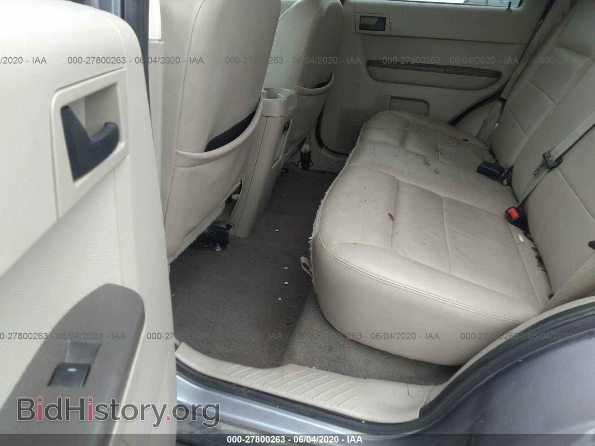 2008 FORD ESCAPE - VIN: 1FMCU49H58KC63680 - Photo 8
