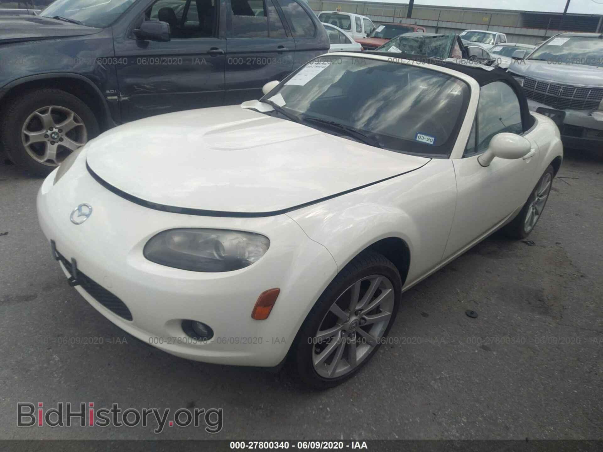 2008 MAZDA MX-5 MIATA - VIN: JM1NC25F880154554 - Фото 2
