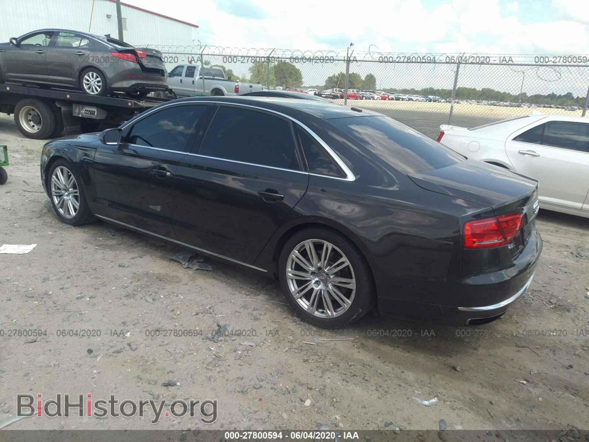 2013 AUDI A8 - VIN: WAUR2AFD9DN010033 - Фото 3