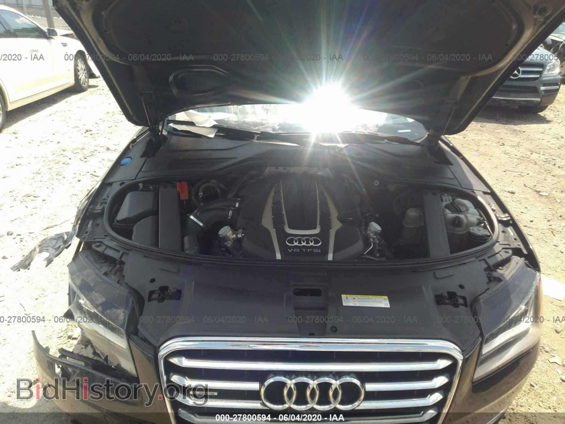 2013 AUDI A8 - VIN: WAUR2AFD9DN010033 - Фото 10