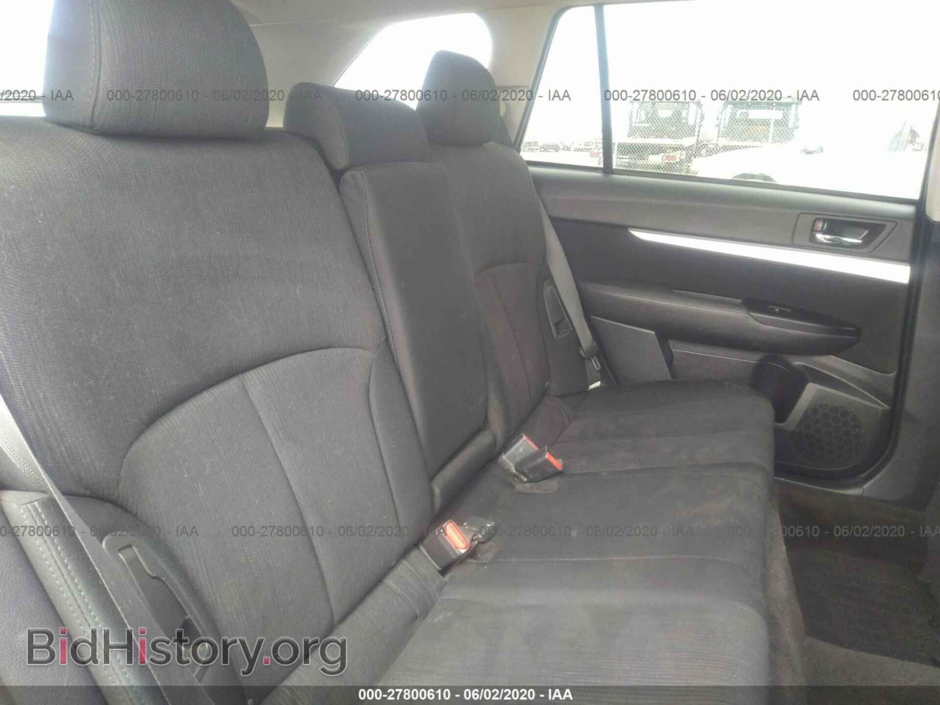 2013 SUBARU OUTBACK - VIN: 4S4BRBCCXD3286875 - Фото 8