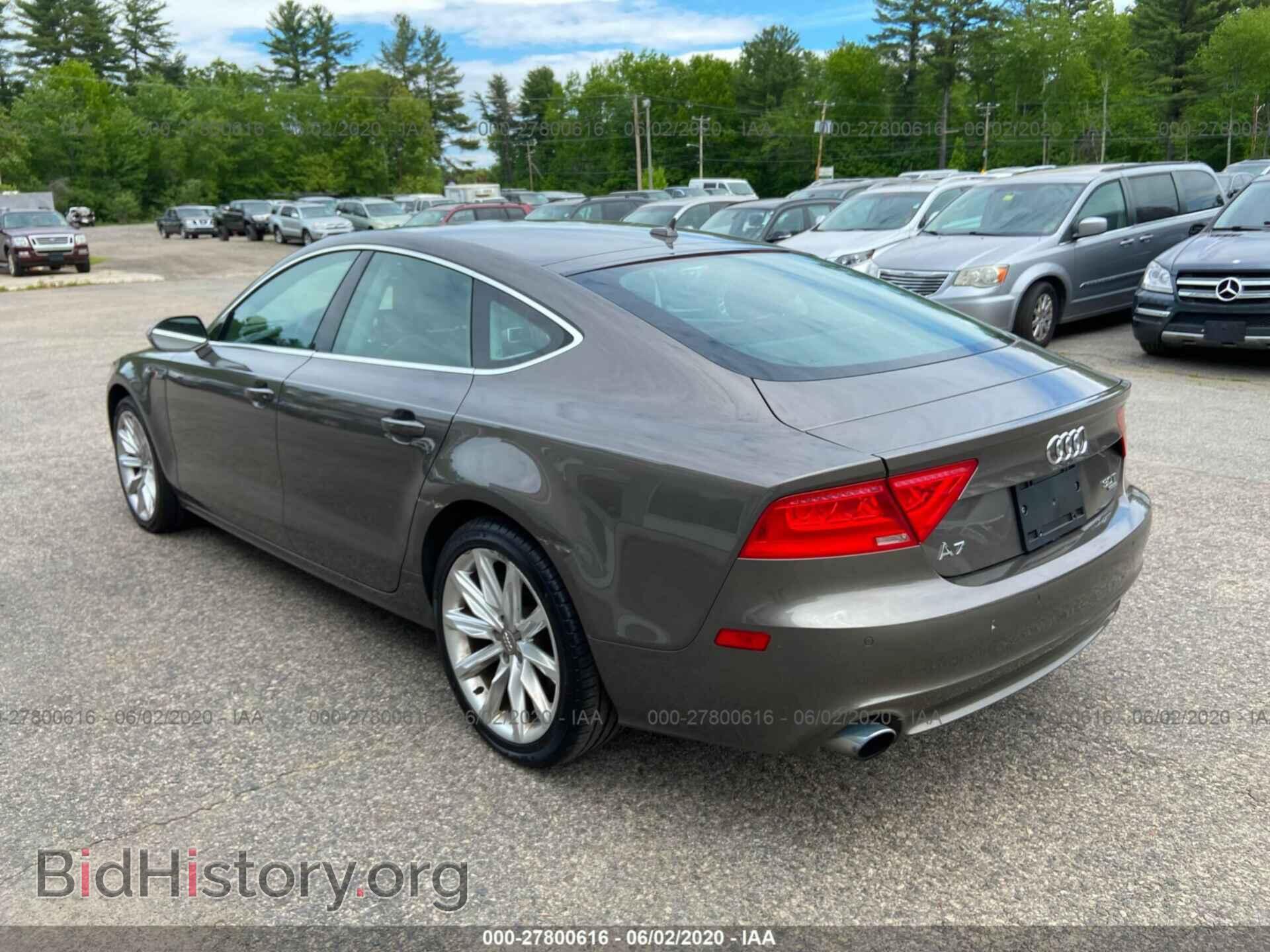 2012 AUDI A7 - VIN: WAUYGAFC4CN127408 - Photo 3