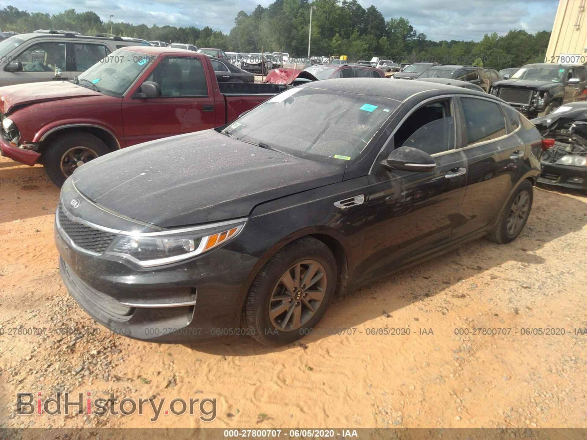2016 KIA OPTIMA - VIN: 5XXGT4L14GG034520 - Фото 2