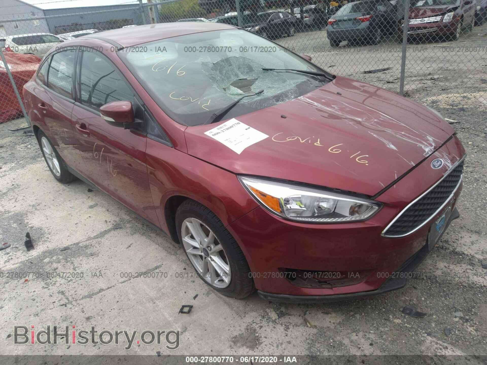 Photo 1FADP3F27GL304013 - FORD FOCUS 2016