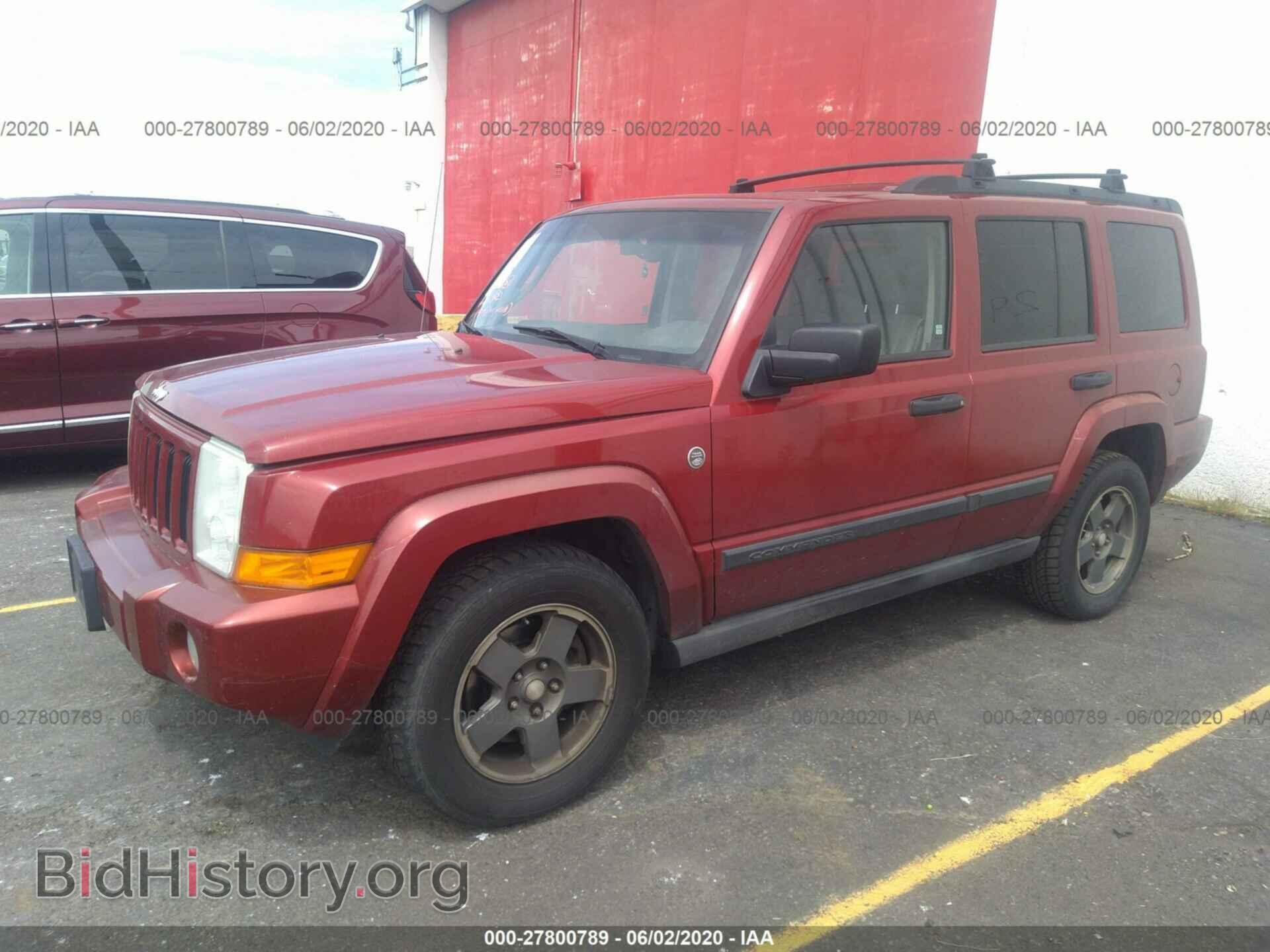 2006 JEEP COMMANDER - VIN: 1J8HG48N46C165393 - Фото 2