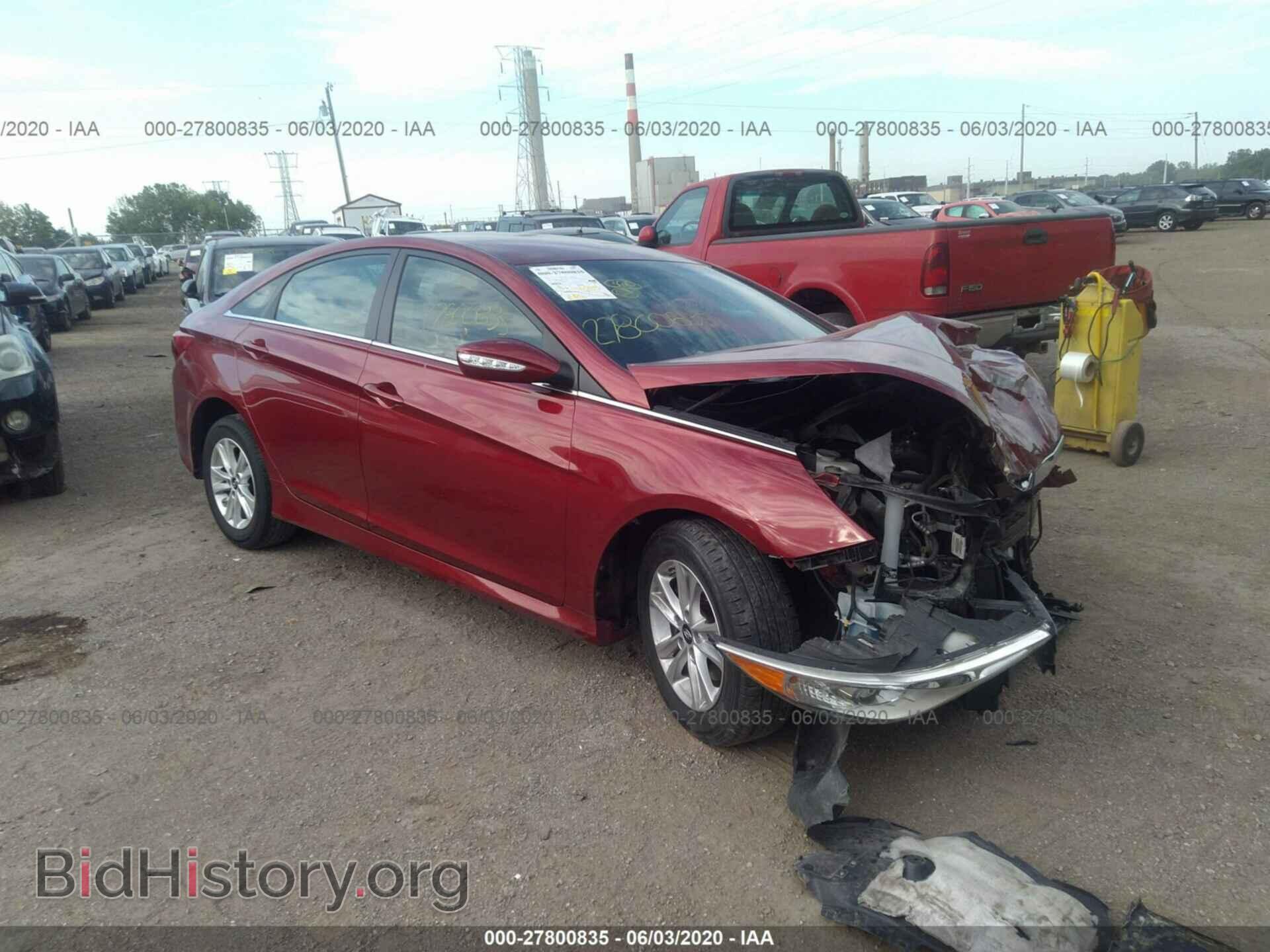 Фотография 5NPEB4AC1EH898019 - HYUNDAI SONATA 2014
