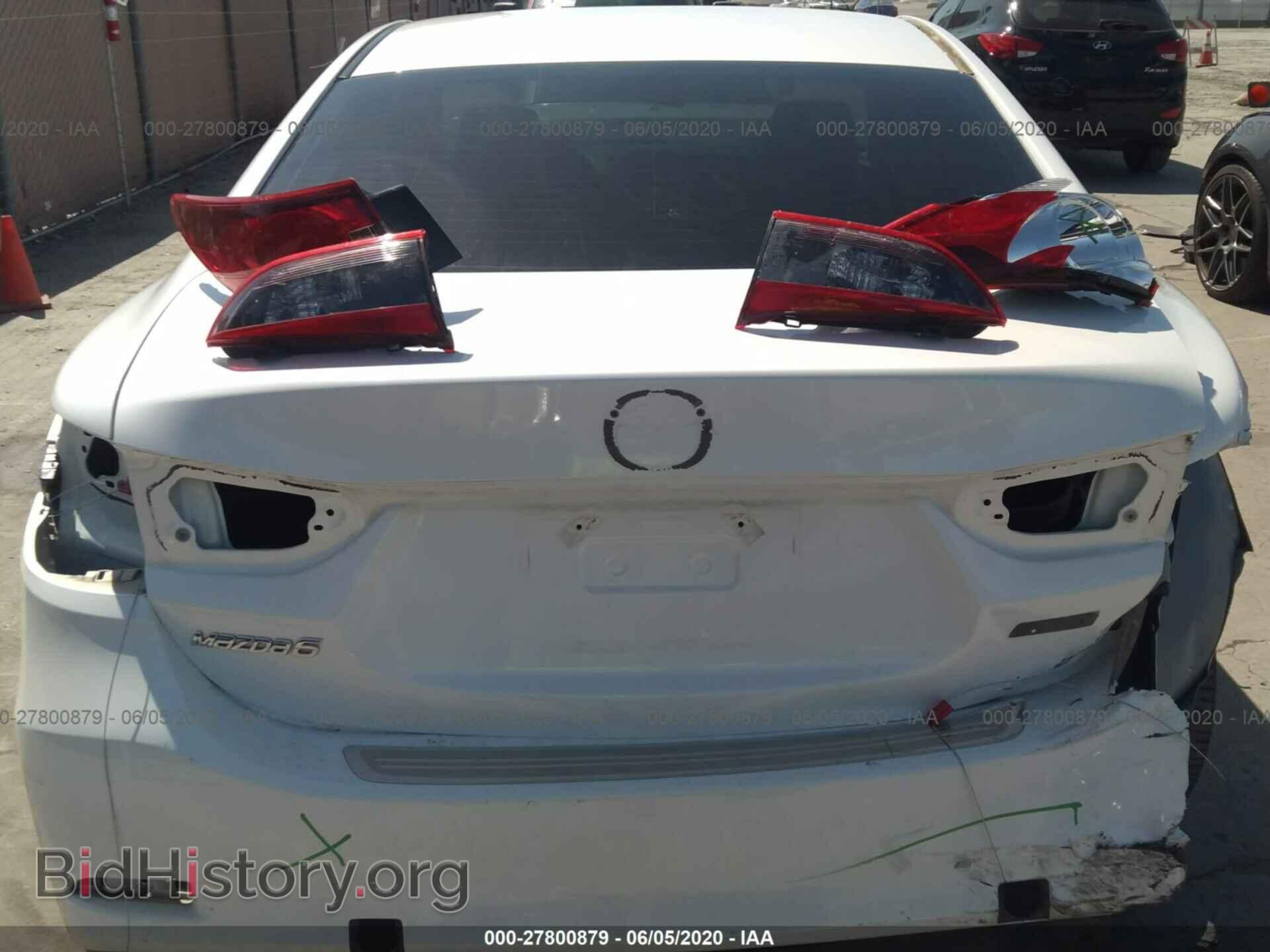 2014 MAZDA 6 - VIN: JM1GJ1T52E1105536 - Фото 6
