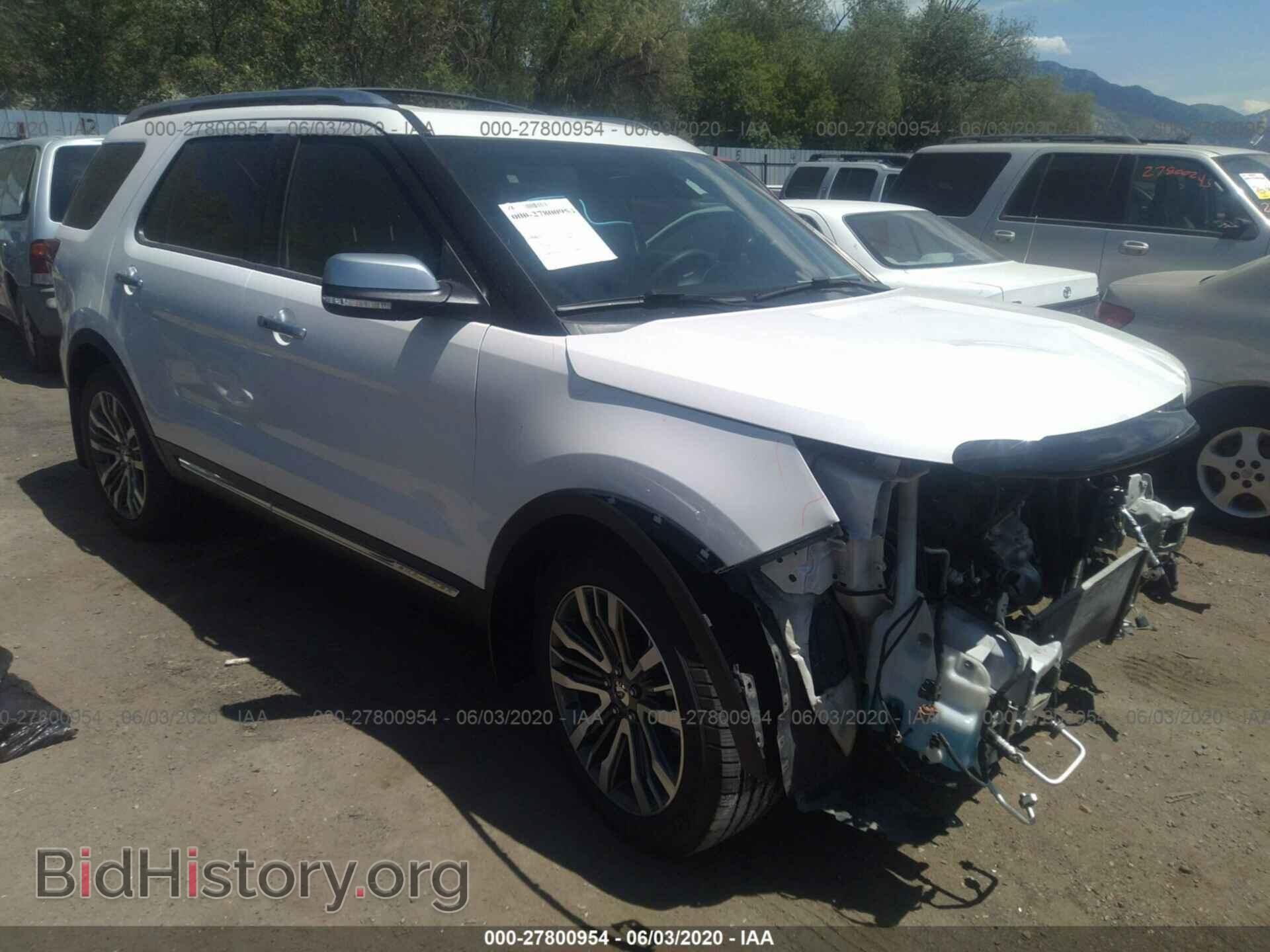 Фотография 1FM5K8HT7HGE11682 - FORD EXPLORER 2017