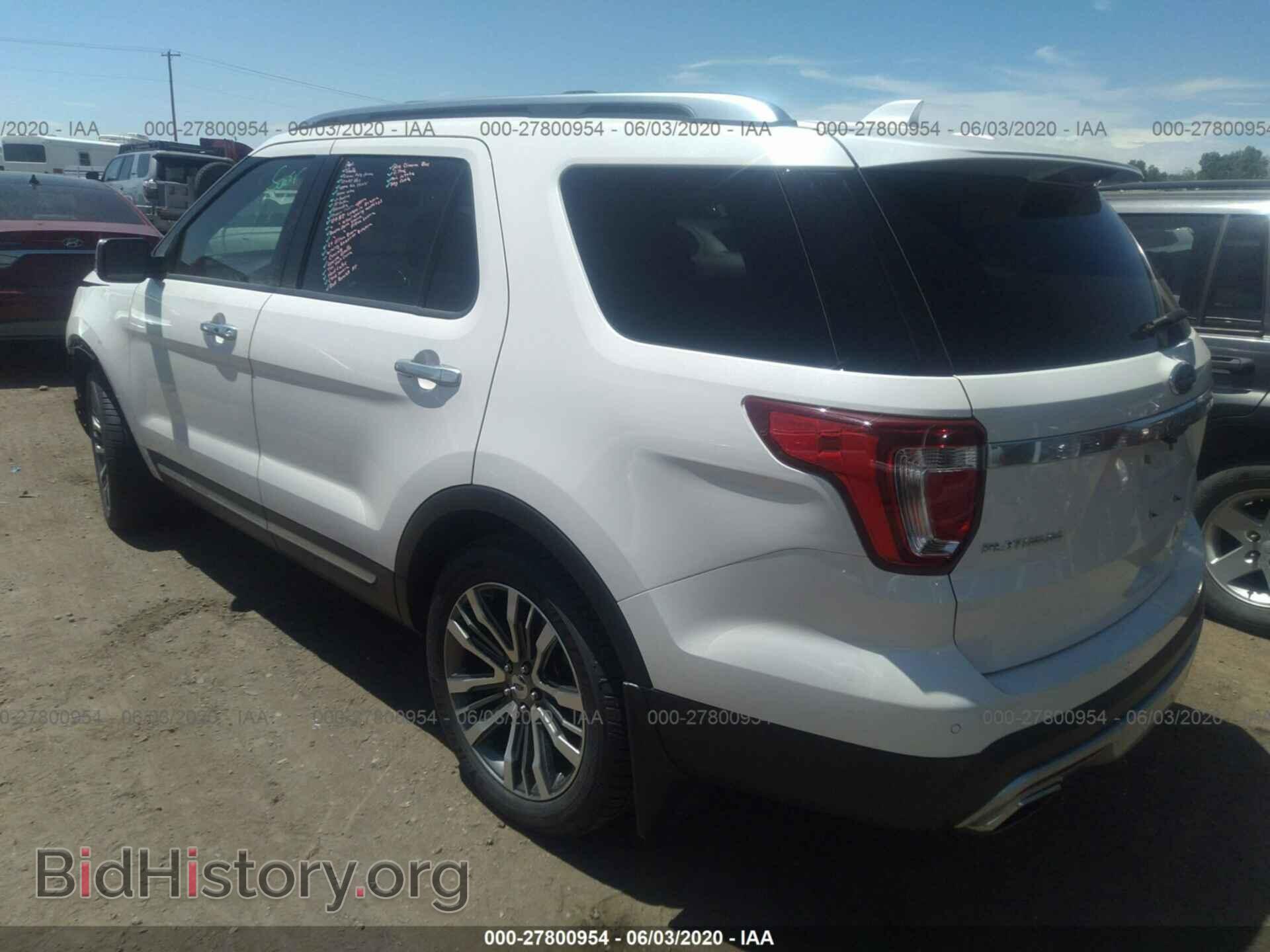 2017 FORD EXPLORER - VIN: 1FM5K8HT7HGE11682 - Фото 3