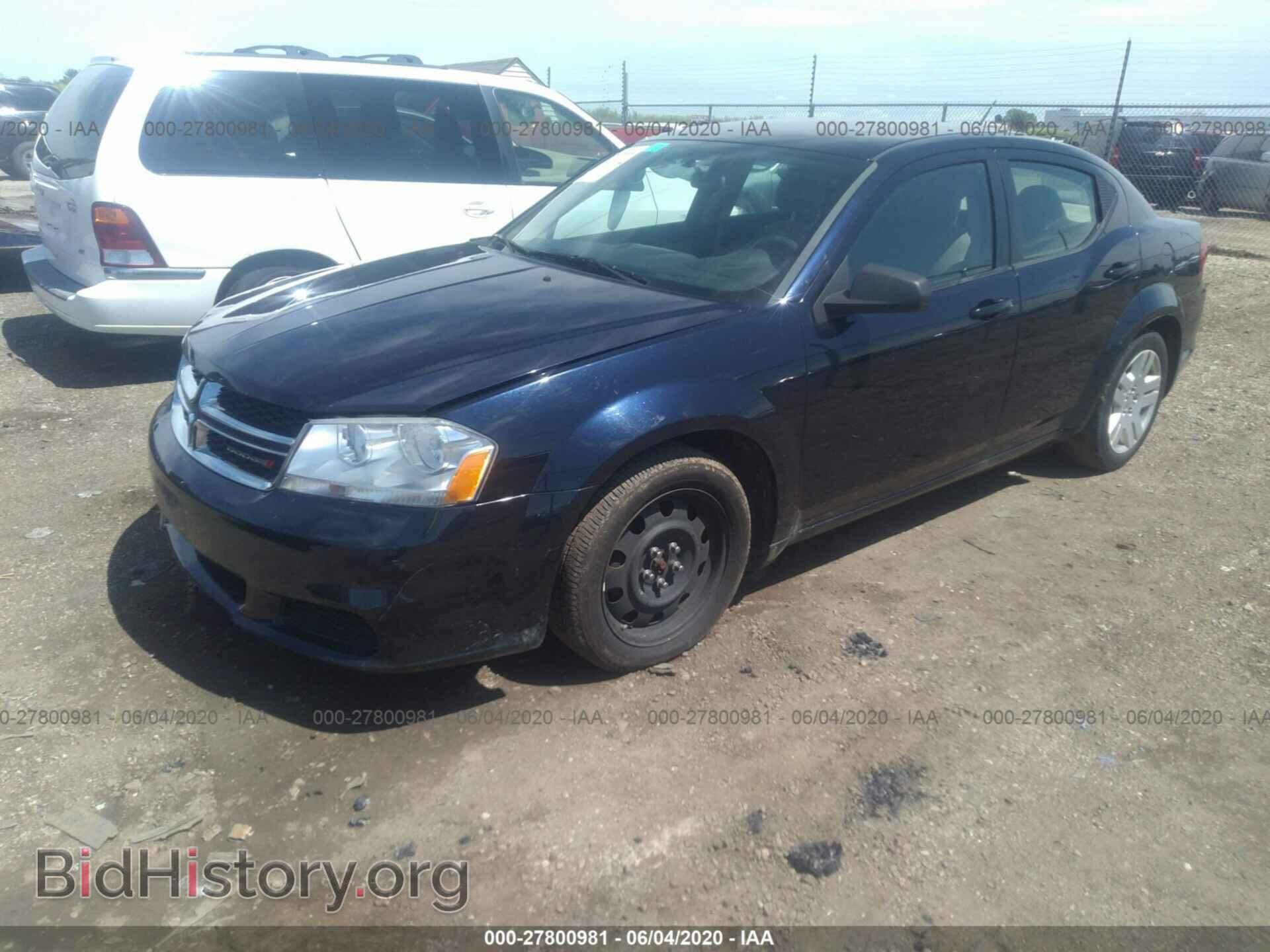 2012 DODGE AVENGER - VIN: 1C3CDZAB5CN311697 - Photo 2
