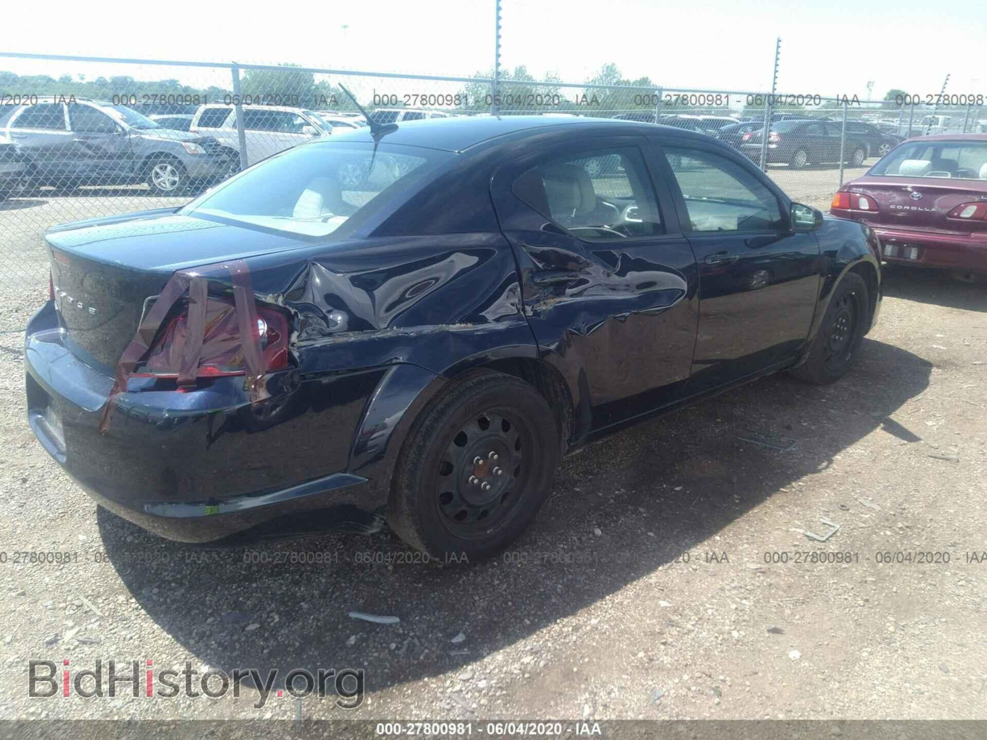 2012 DODGE AVENGER - VIN: 1C3CDZAB5CN311697 - Photo 4