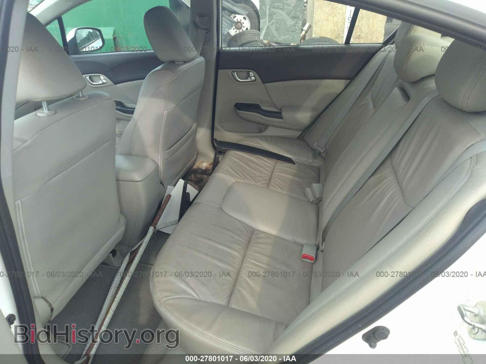 2012 HONDA CIVIC - VIN: 19XFB2F97CE307697 - Фото 8