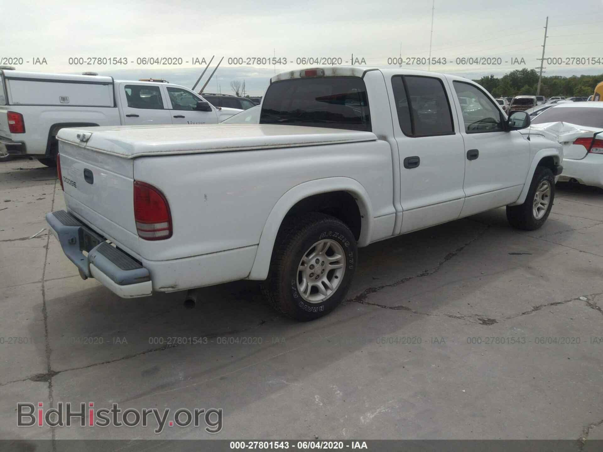 2004 DODGE DAKOTA - VIN: 1D7HL38N14S545202 - Фото 4