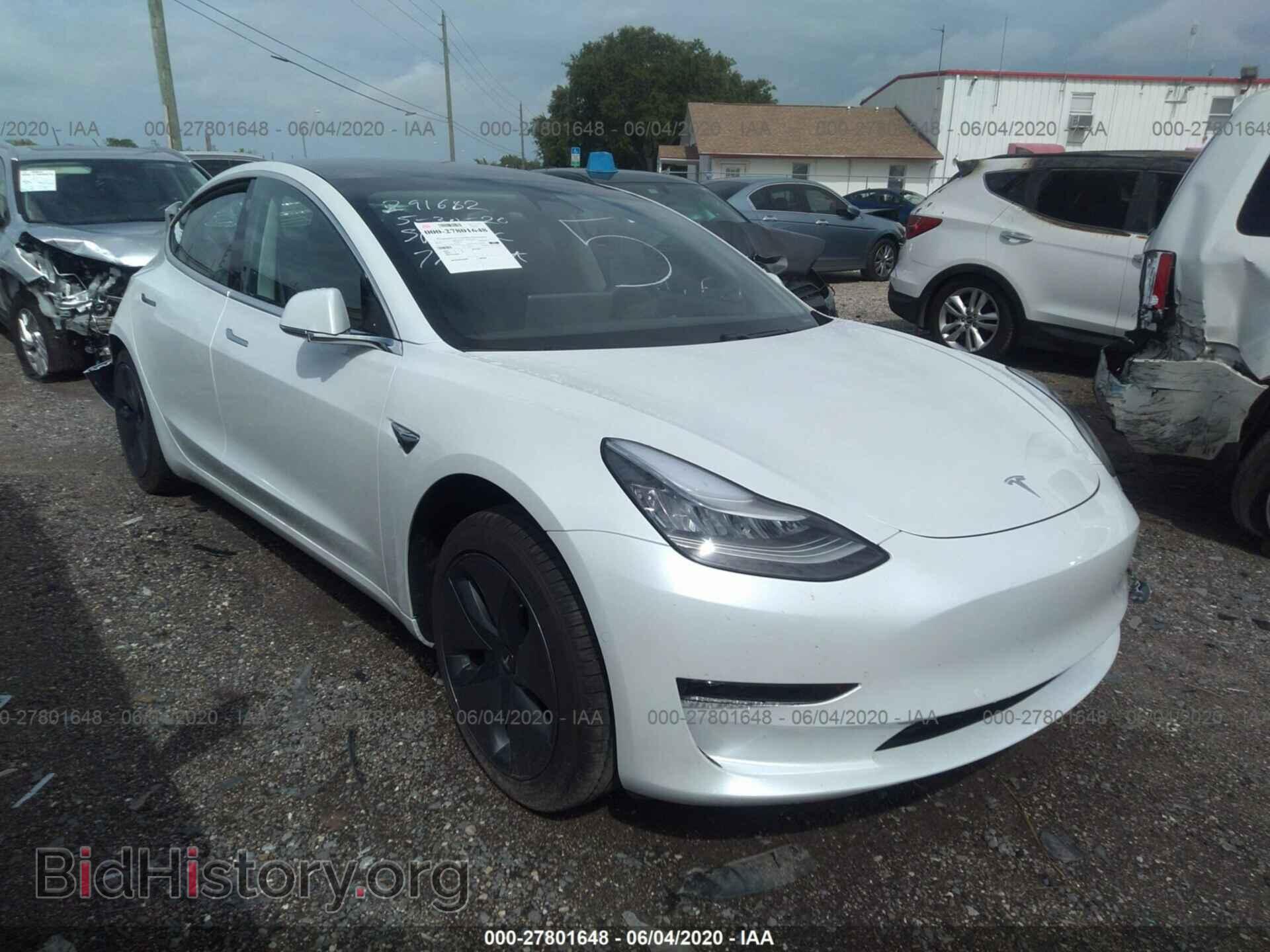 Photo 5YJ3E1EAXLF632998 - TESLA MODEL 3 2020