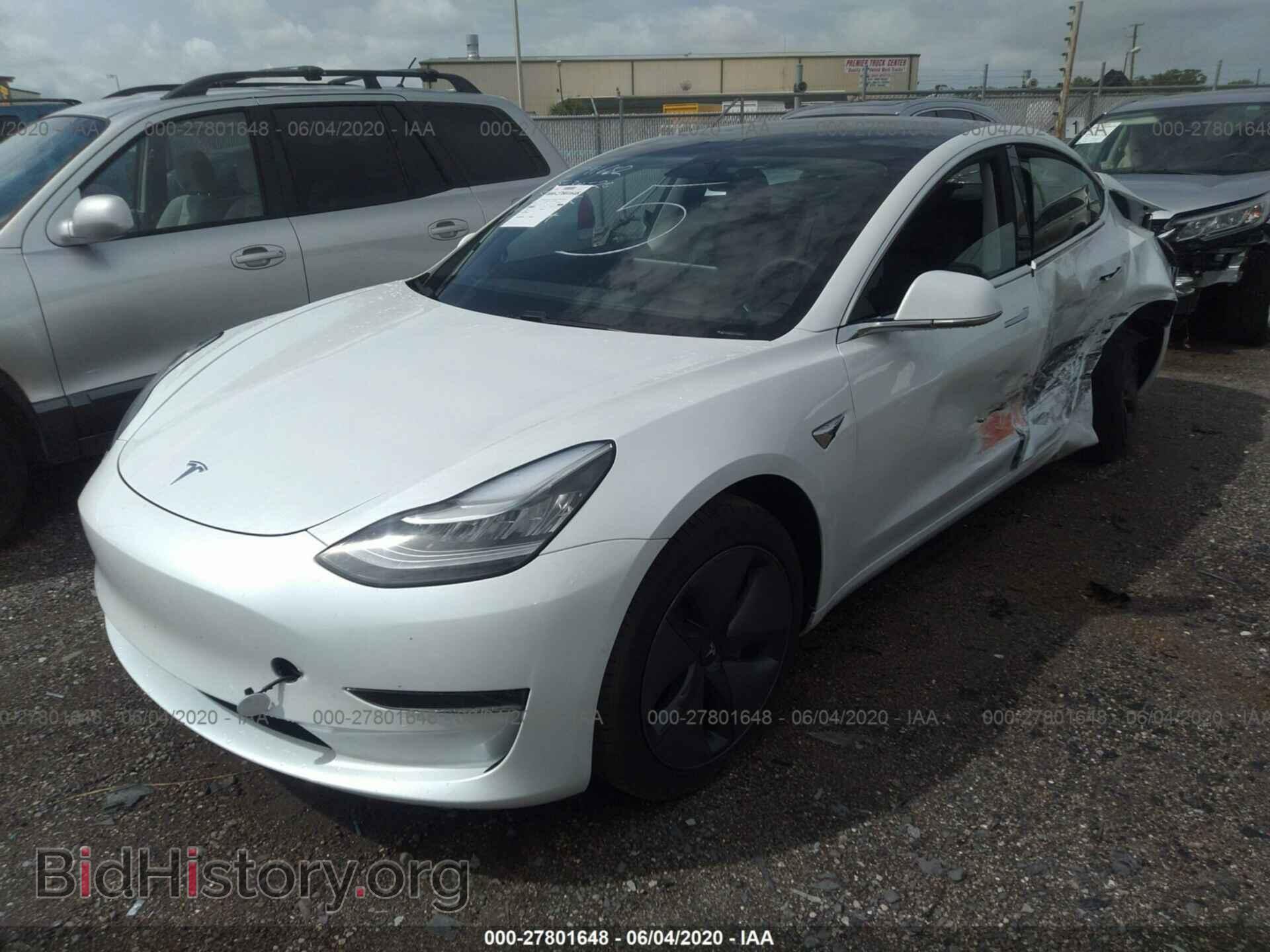2020 TESLA MODEL 3 - VIN: 5YJ3E1EAXLF632998 - Фото 2