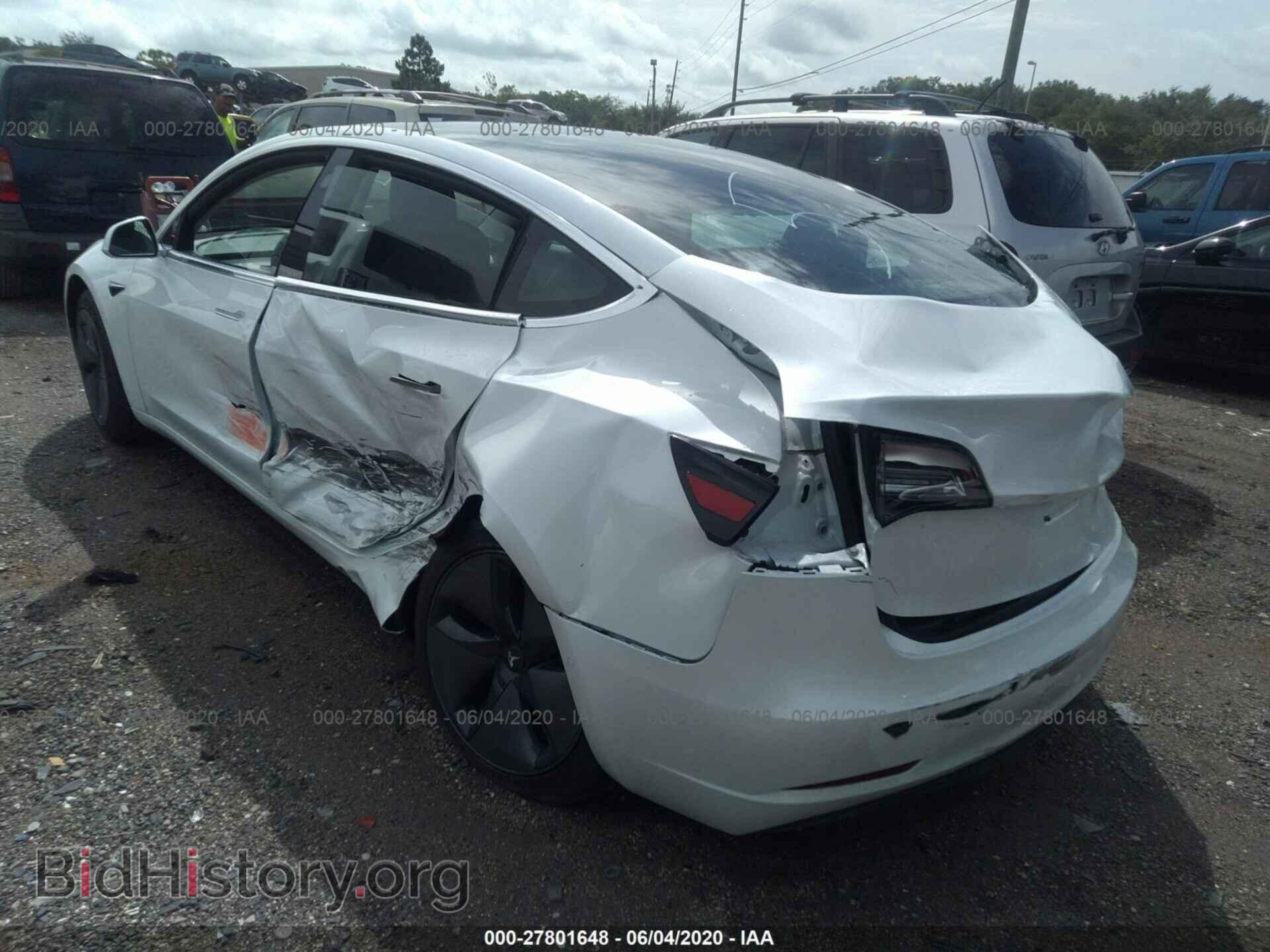 2020 TESLA MODEL 3 - VIN: 5YJ3E1EAXLF632998 - Фото 3