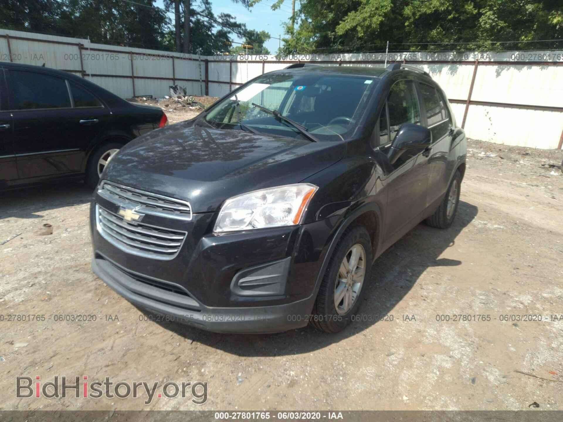 2015 CHEVROLET TRAX - VIN: KL7CJLSB1FB162563 - Фото 2