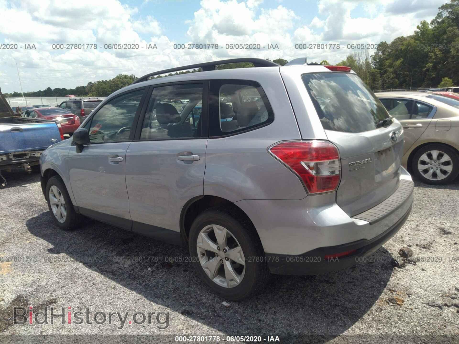 2016 SUBARU FORESTER - VIN: JF2SJABC2GH546928 - Фото 3