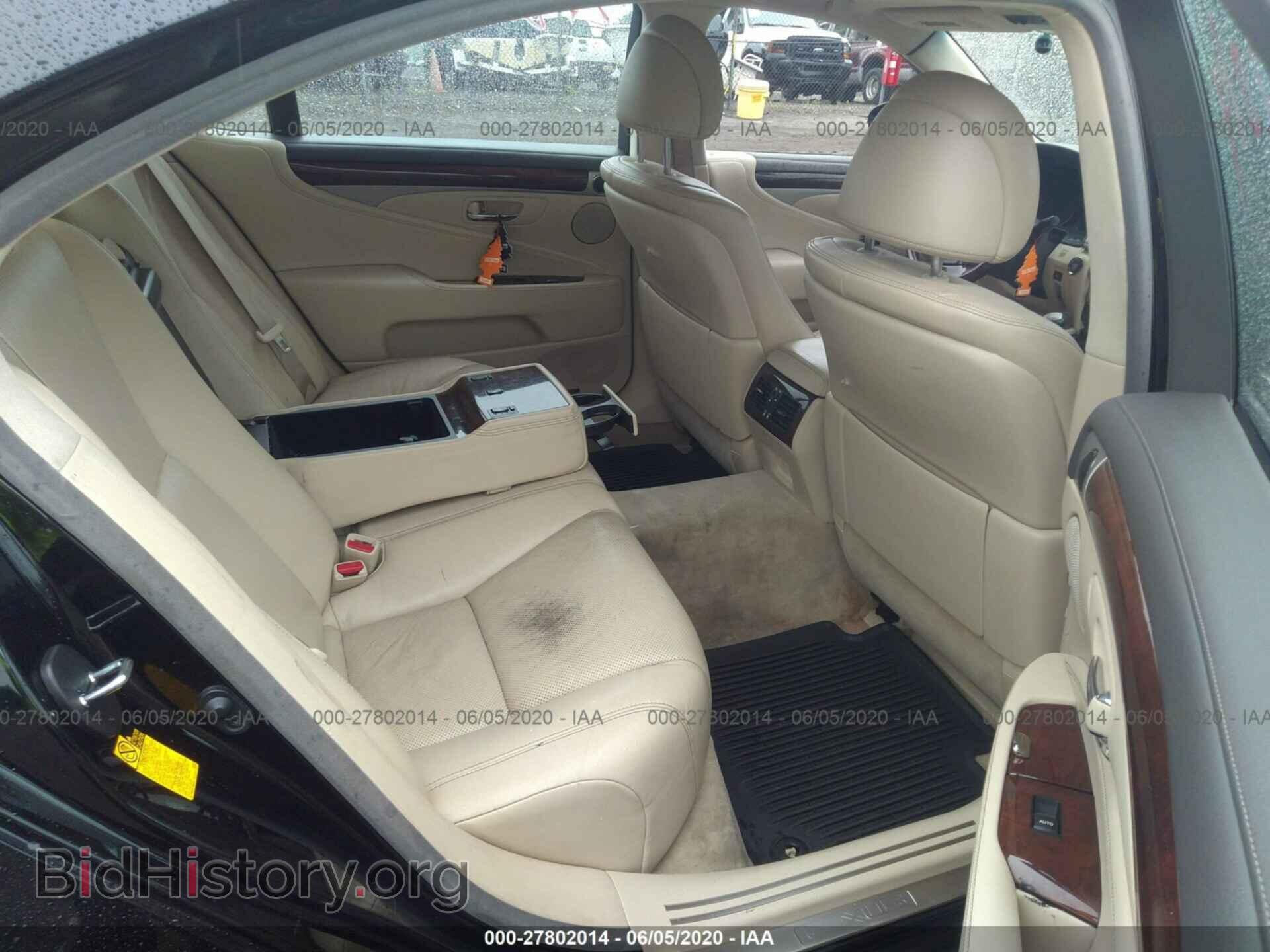 2013 LEXUS LS - VIN: JTHDL5EF9D5005210 - Фото 8
