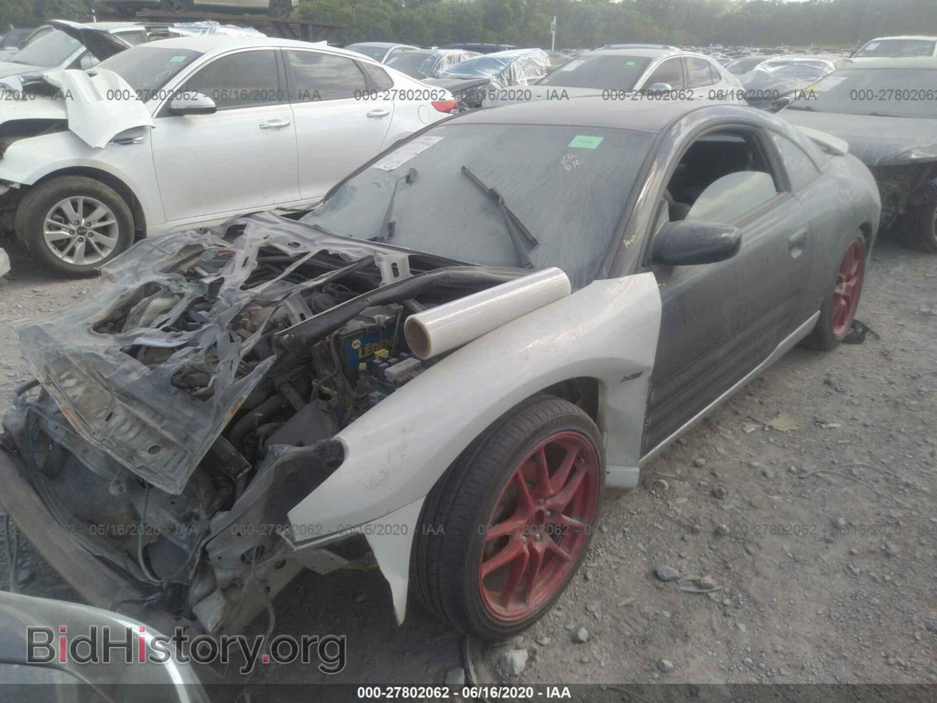 2000 MITSUBISHI ECLIPSE - VIN: 4A3AC54L7YE134688 - Photo 2