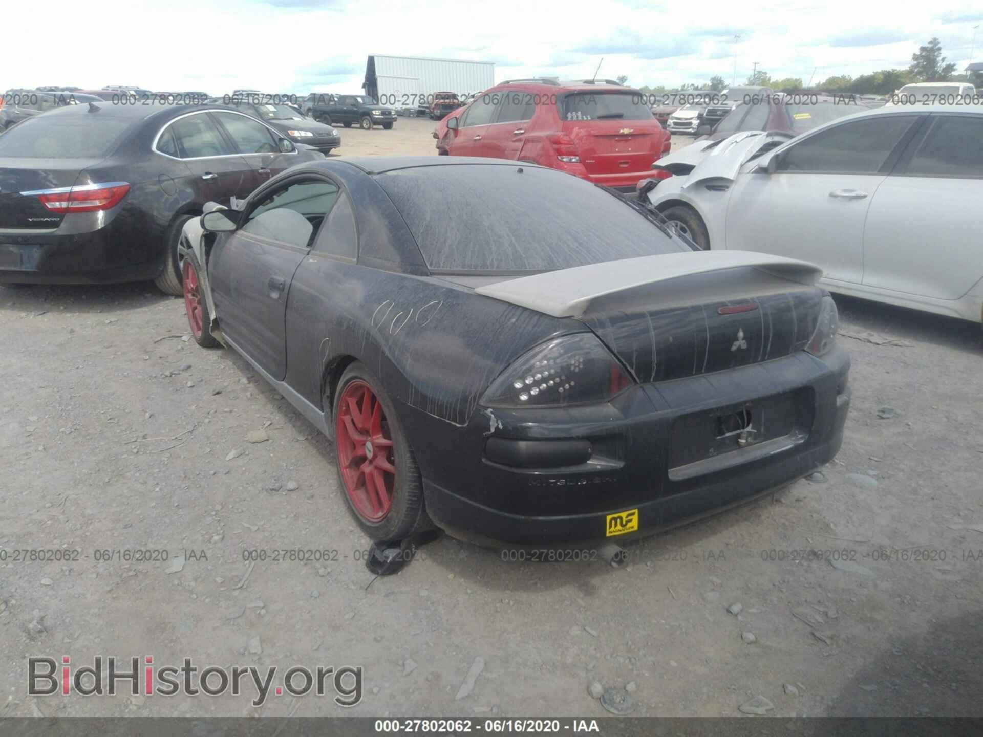 2000 MITSUBISHI ECLIPSE - VIN: 4A3AC54L7YE134688 - Photo 3