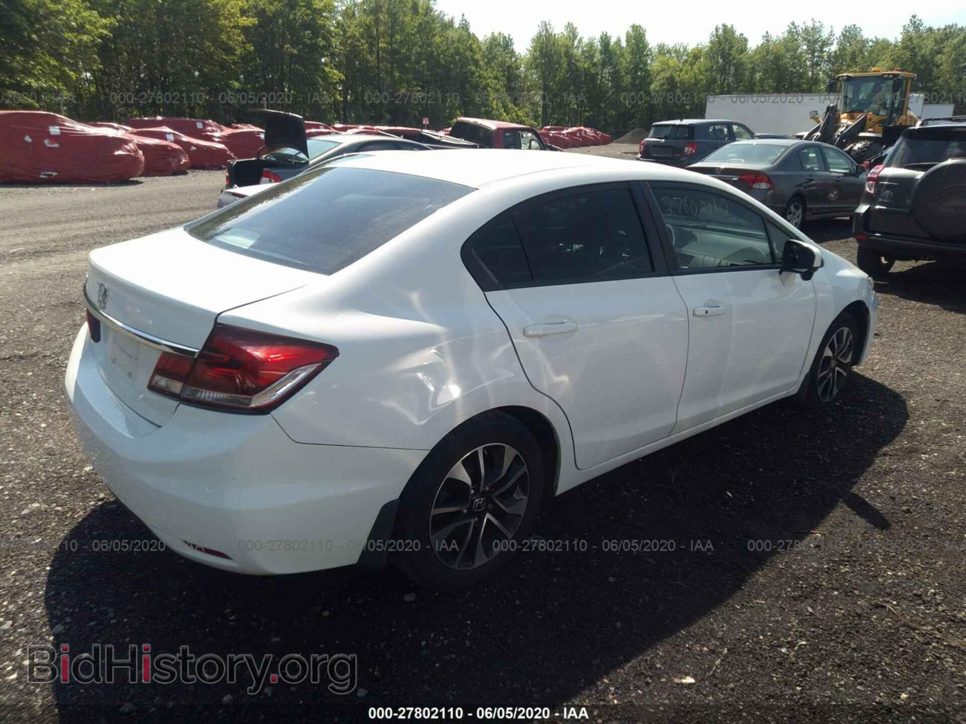 2014 HONDA CIVIC - VIN: 2HGFB2F80EH500919 - Фото 4