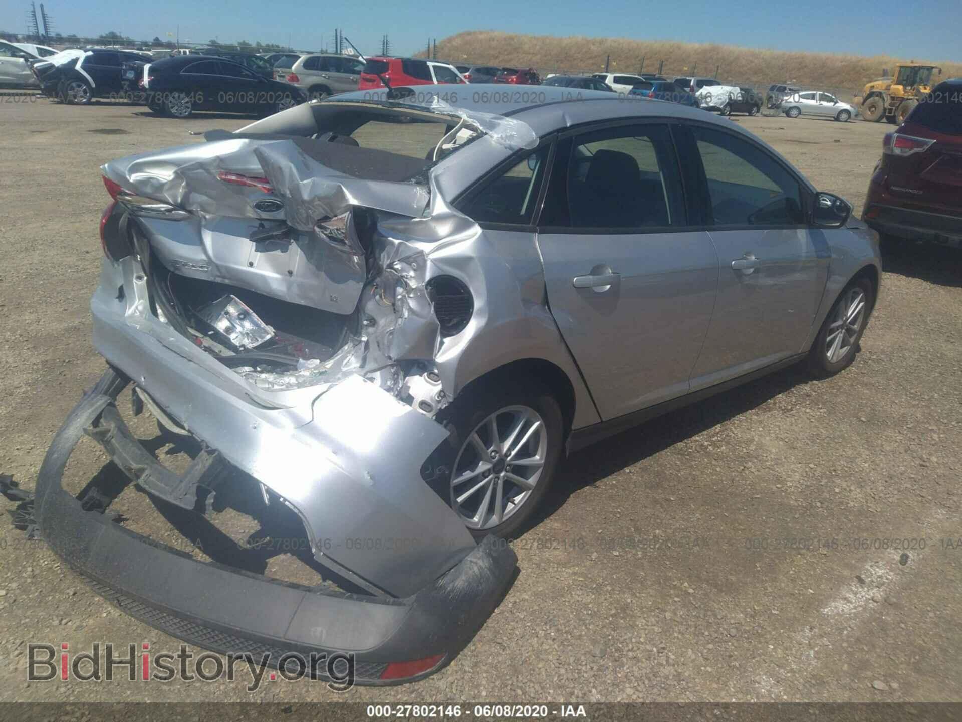 2017 FORD FOCUS - VIN: 1FADP3F2XHL304430 - Фото 4