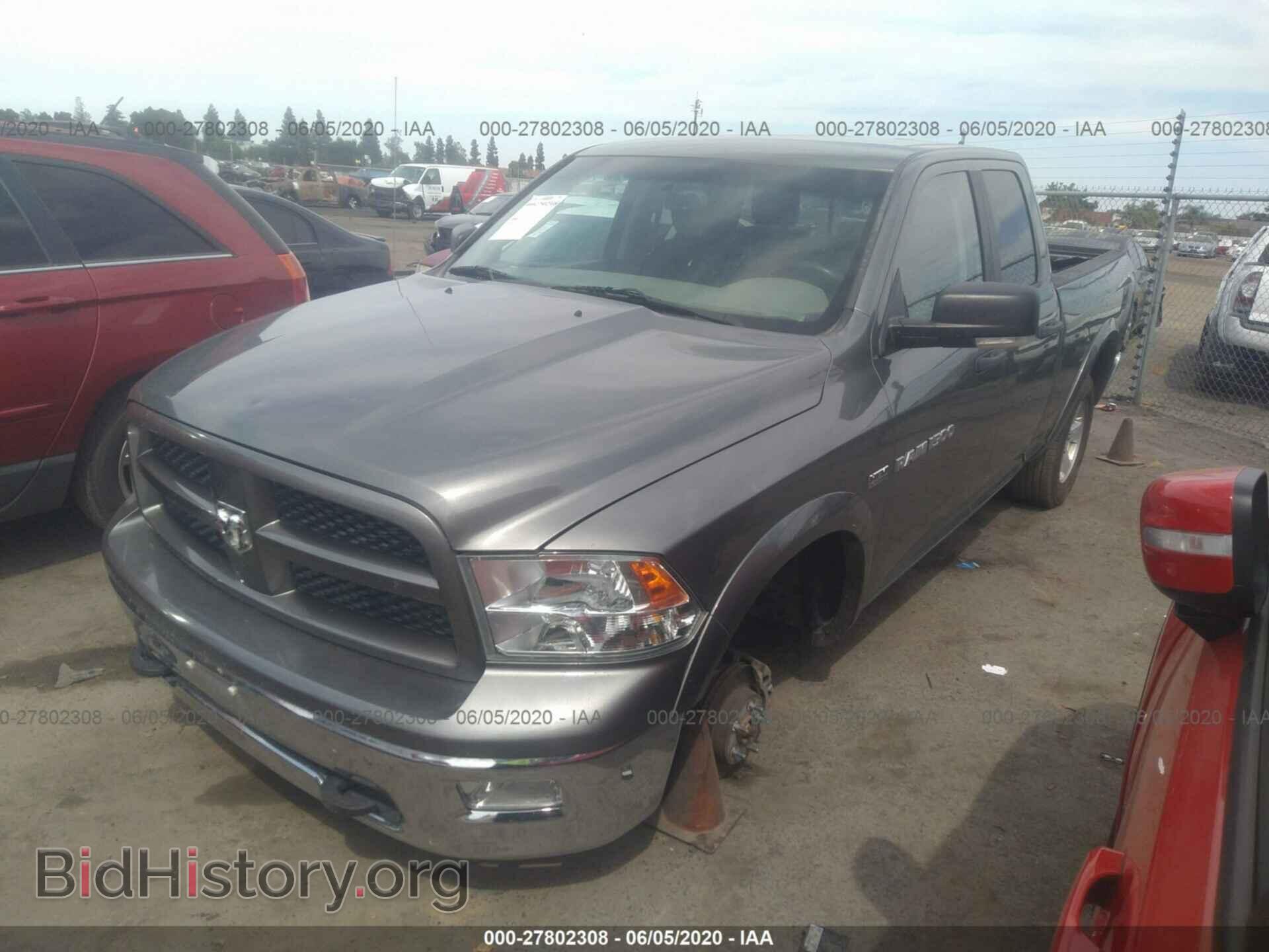 2012 DODGE RAM 1500 - VIN: 1C6RD7GT9CS154100 - Фото 2