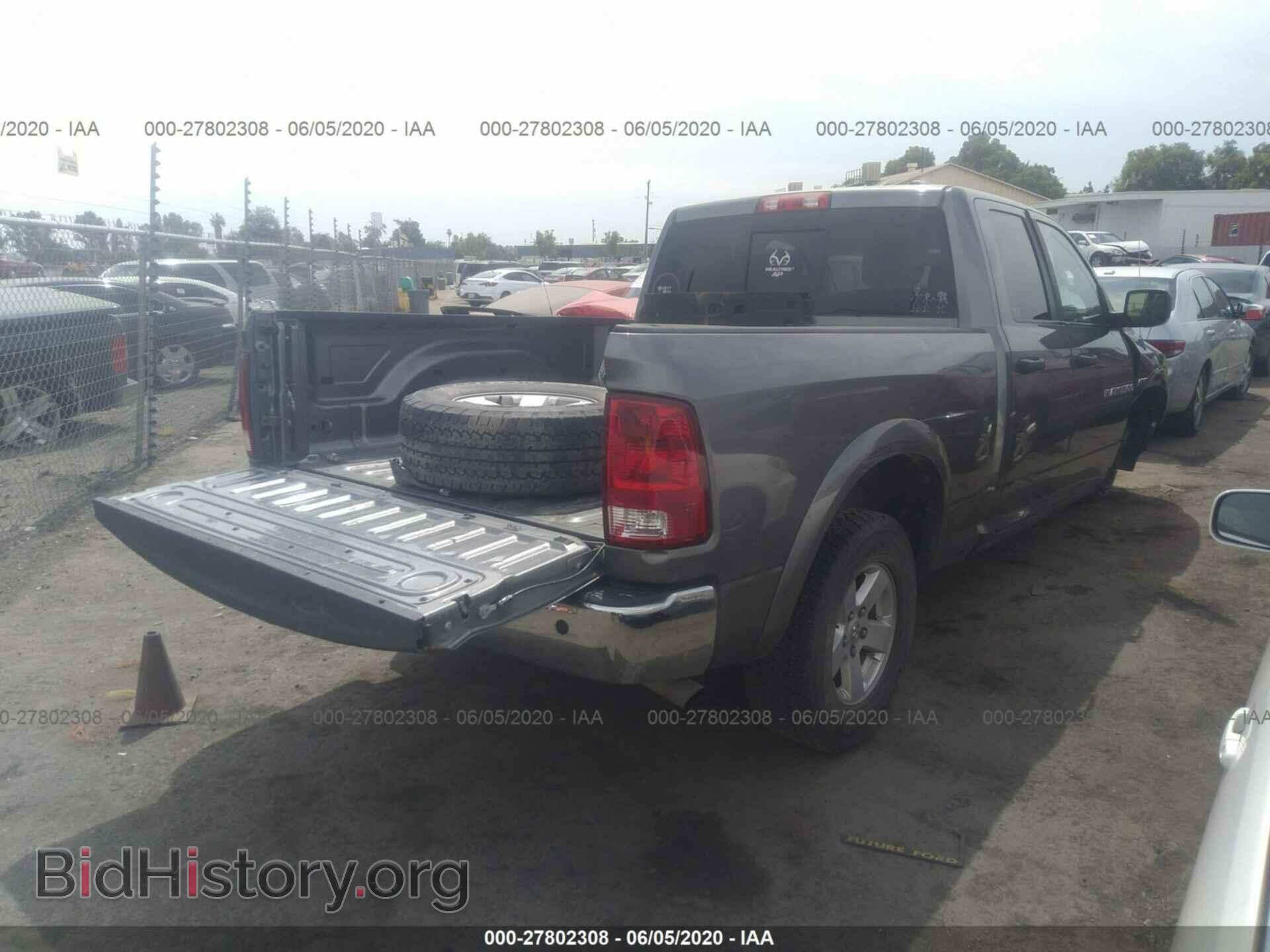 2012 DODGE RAM 1500 - VIN: 1C6RD7GT9CS154100 - Фото 4