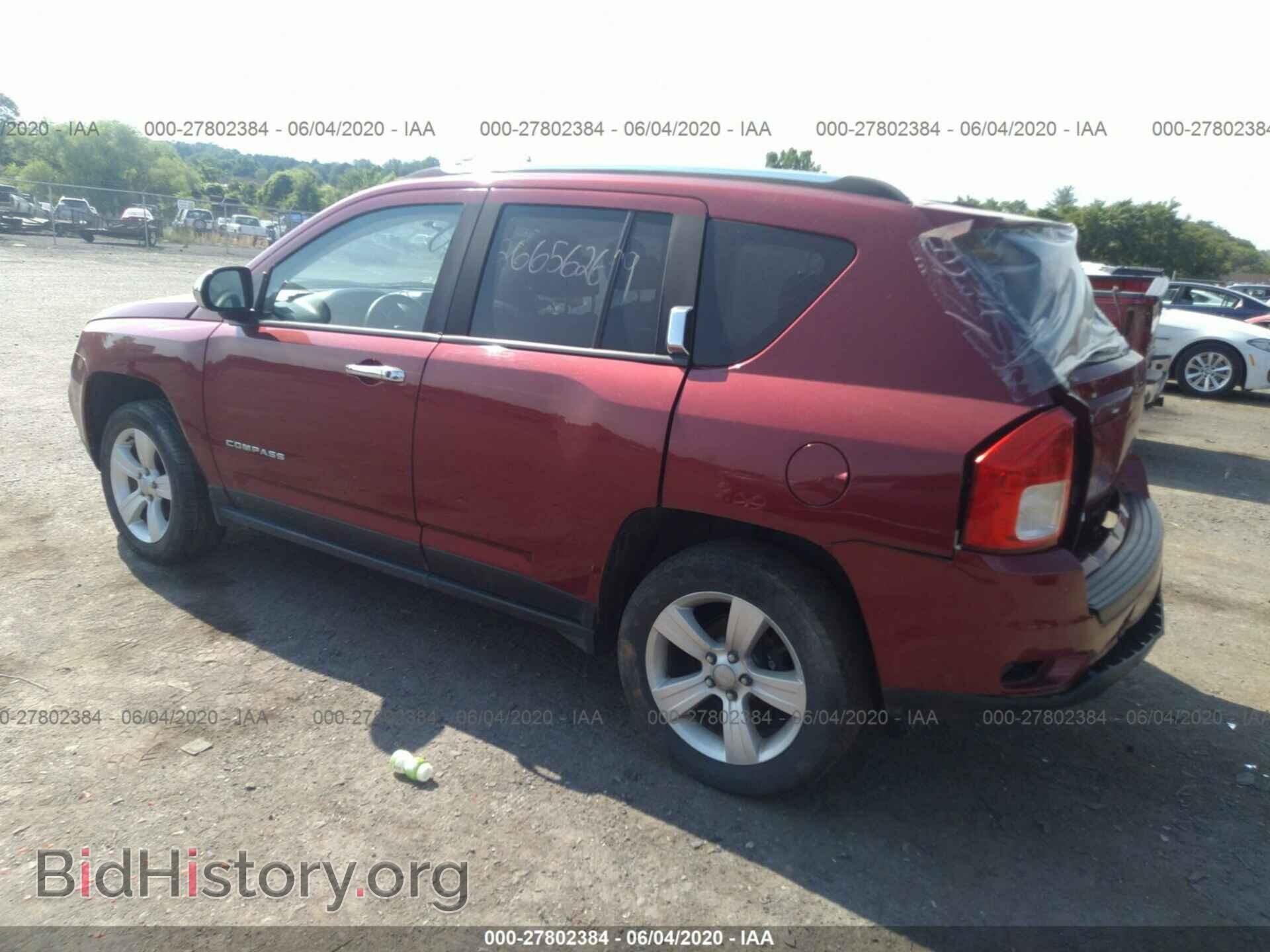 2013 JEEP COMPASS - VIN: 1C4NJDBB1DD262889 - Фото 3
