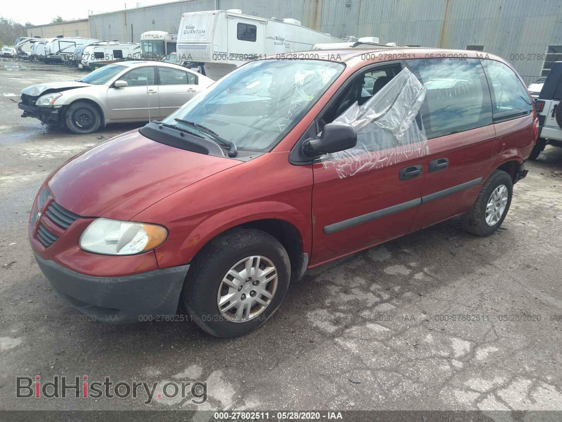 2007 DODGE CARAVAN - VIN: 1D4GP25R57B101873 - Фото 2
