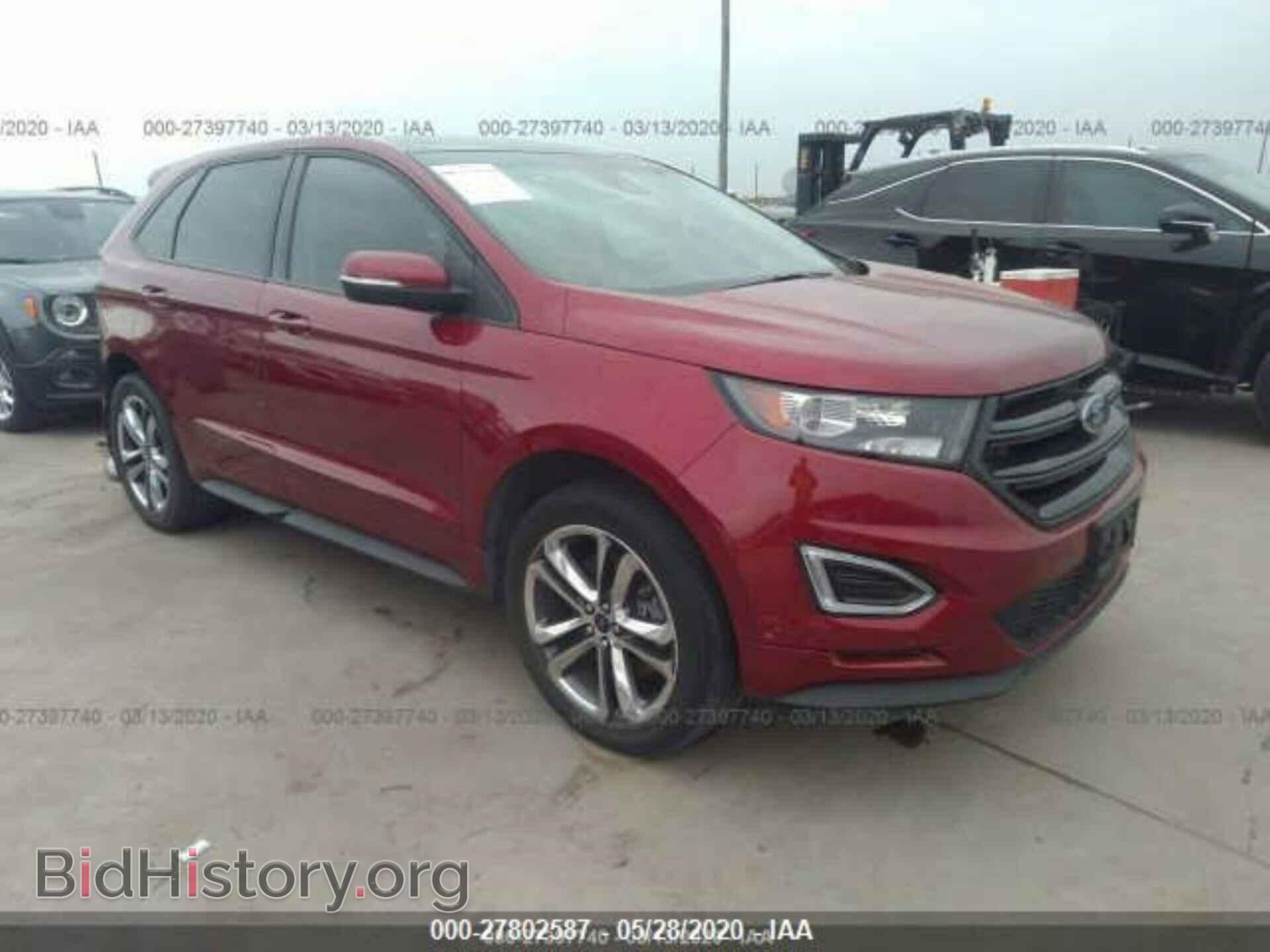 Фотография 2FMPK4AP3GBC10995 - FORD EDGE 2016