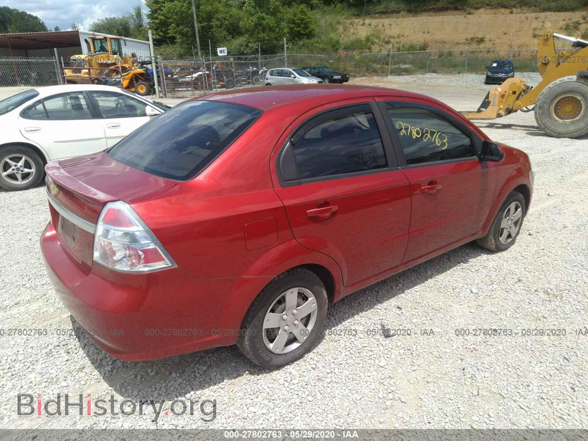 2011 CHEVROLET AVEO - VIN: KL1TD5DE0BB128502 - Фото 4