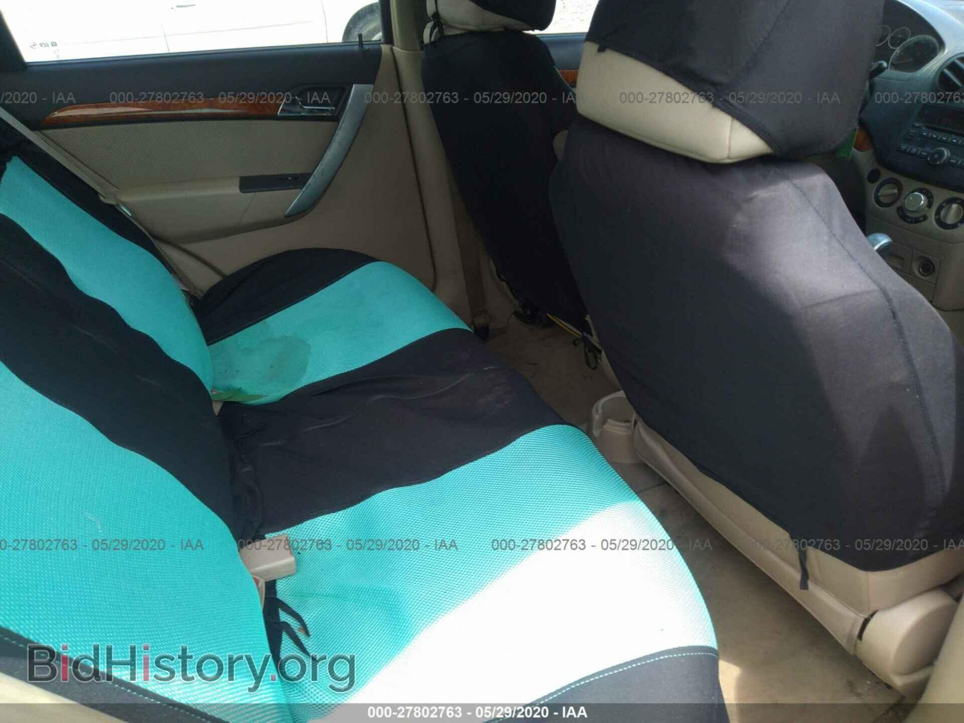 2011 CHEVROLET AVEO - VIN: KL1TD5DE0BB128502 - Фото 8