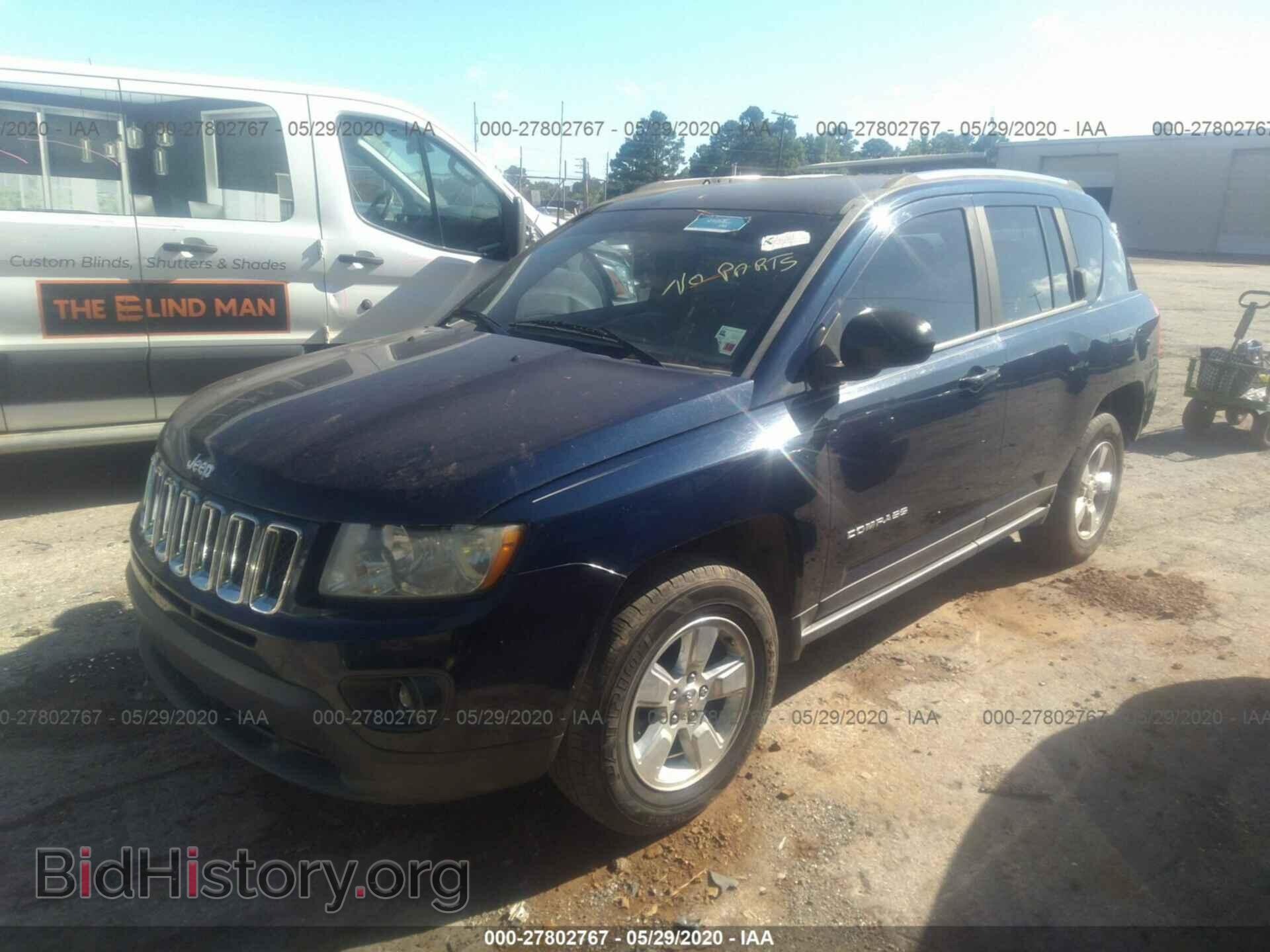 2012 JEEP COMPASS - VIN: 1C4NJCBB5CD657103 - Фото 2