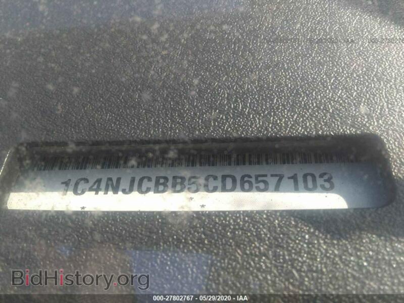 2012 Jeep COMPASS (VIN 1C4NJCBB5CD657103) — фото 9 из 11