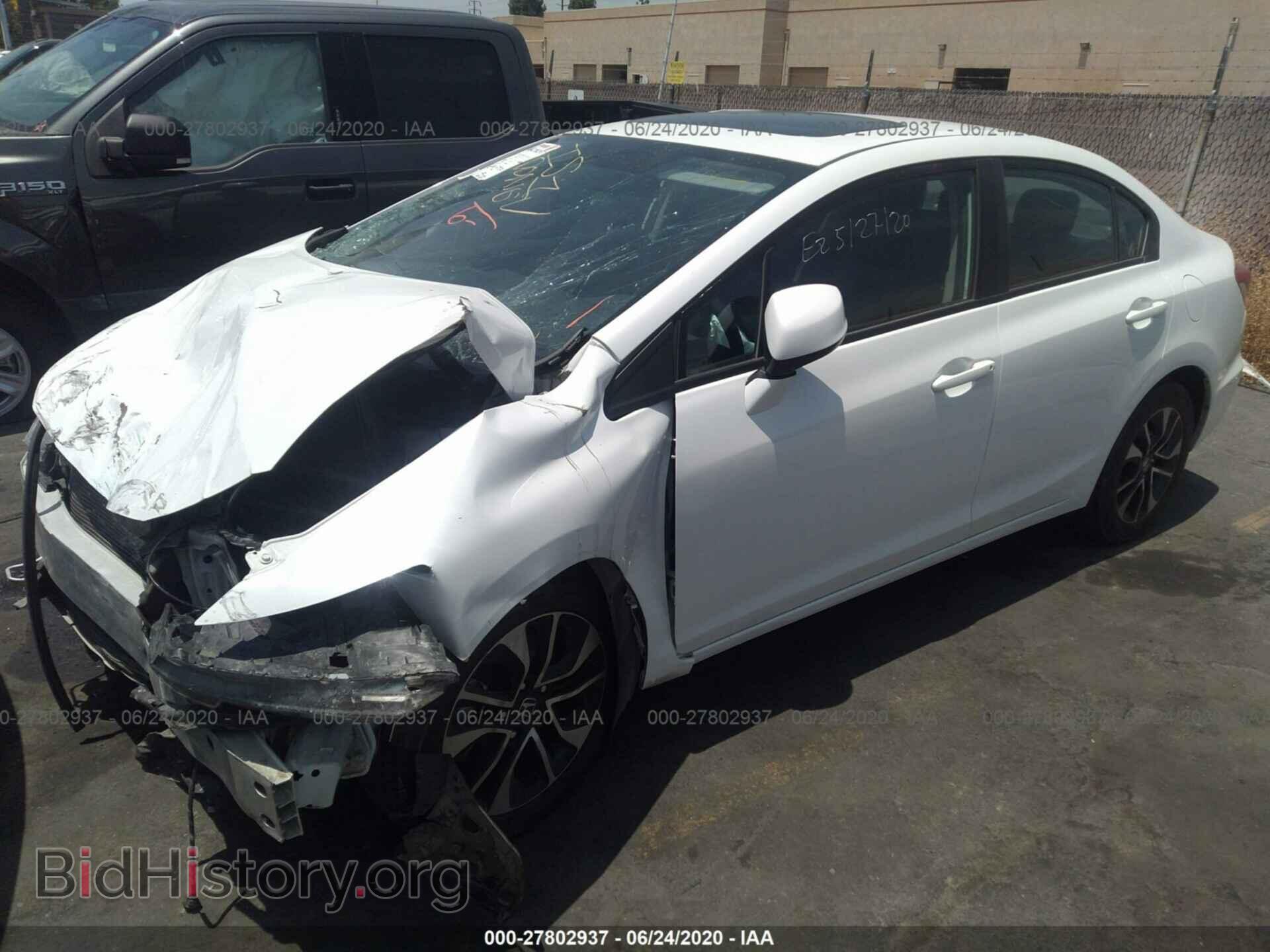2013 HONDA CIVIC - VIN: 19XFB2F9XDE200077 - Photo 2