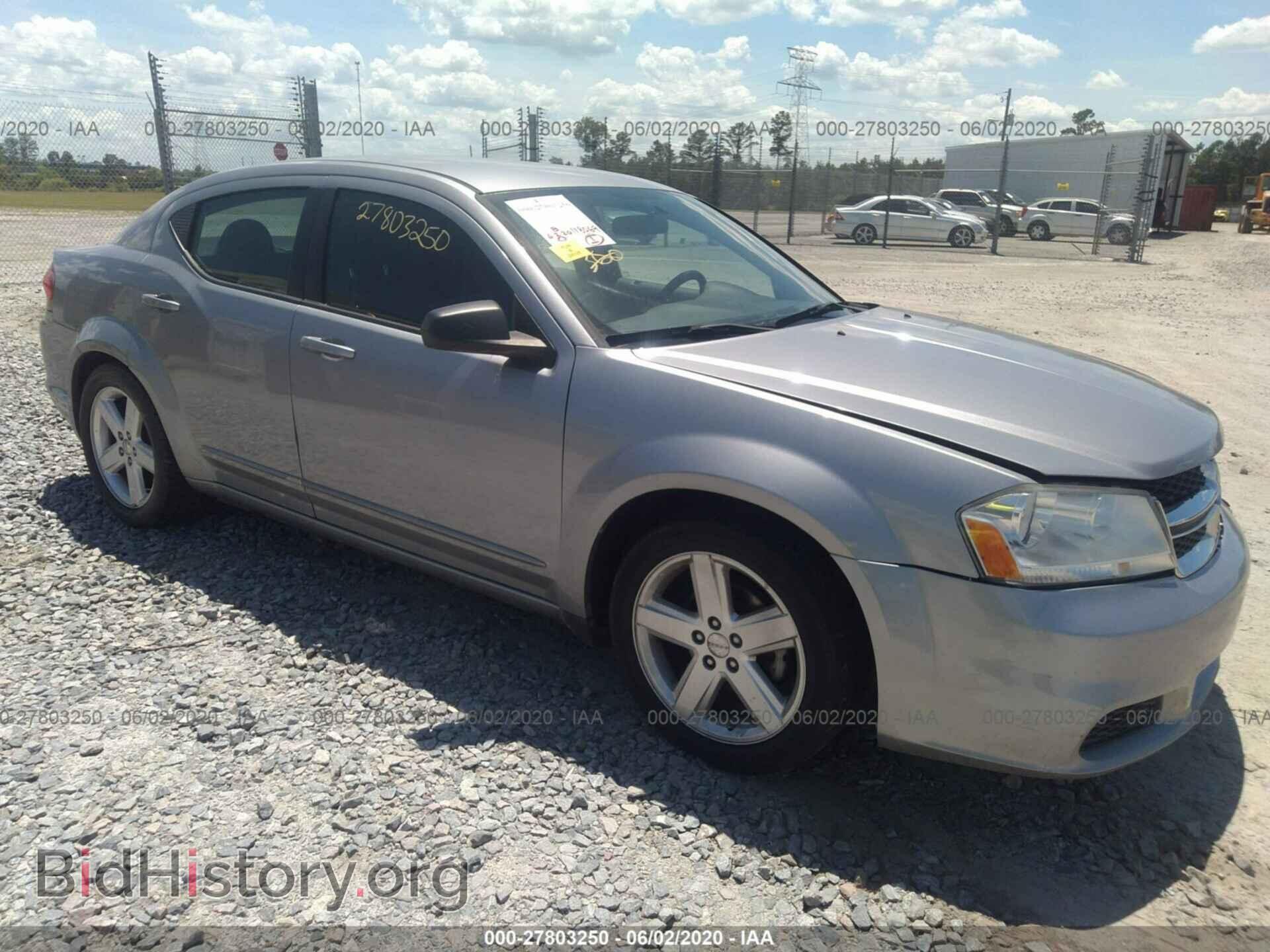 Photo 1C3CDZAB1DN642780 - DODGE AVENGER 2013
