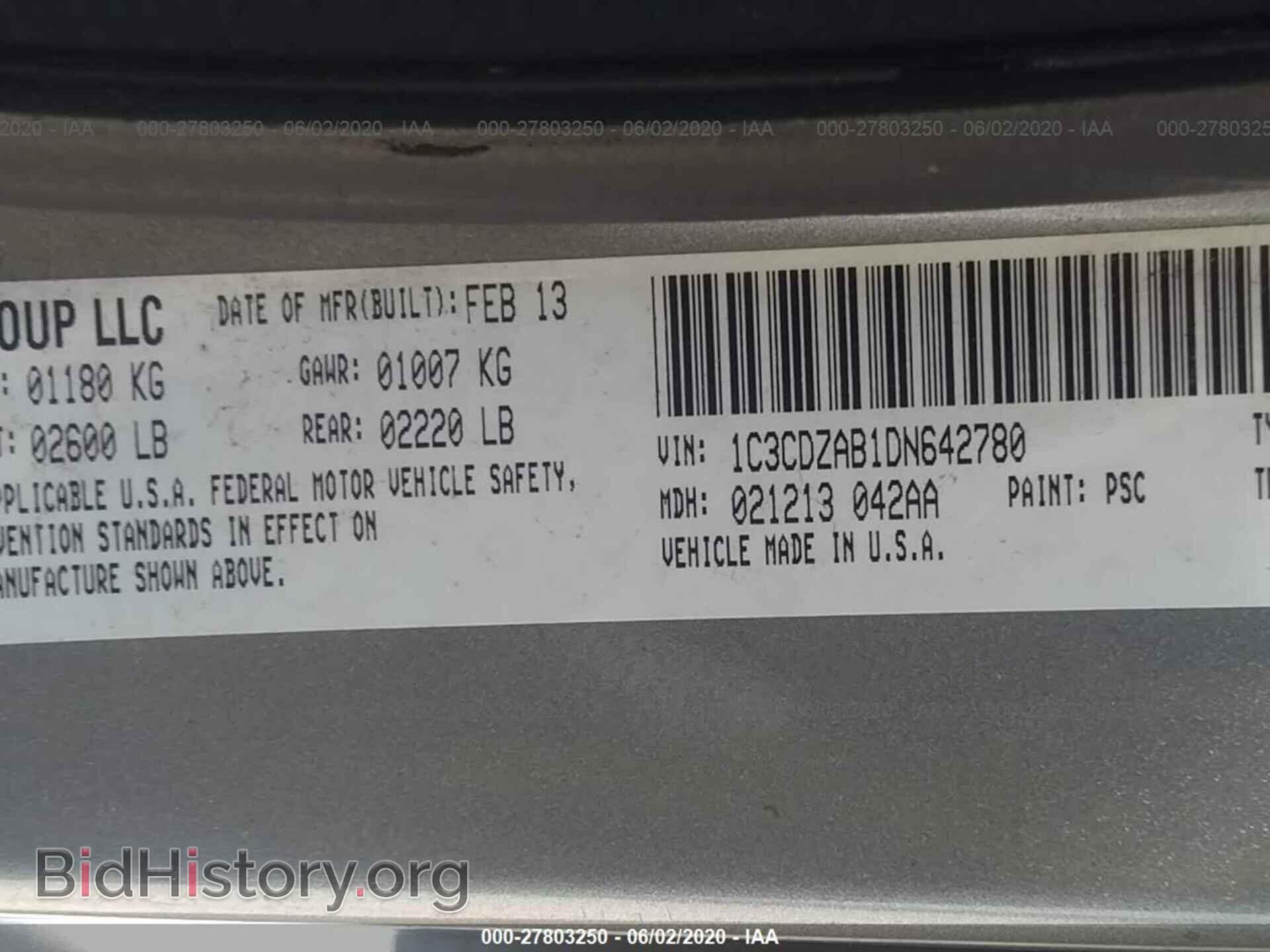 2013 DODGE AVENGER - VIN: 1C3CDZAB1DN642780 - Photo 9