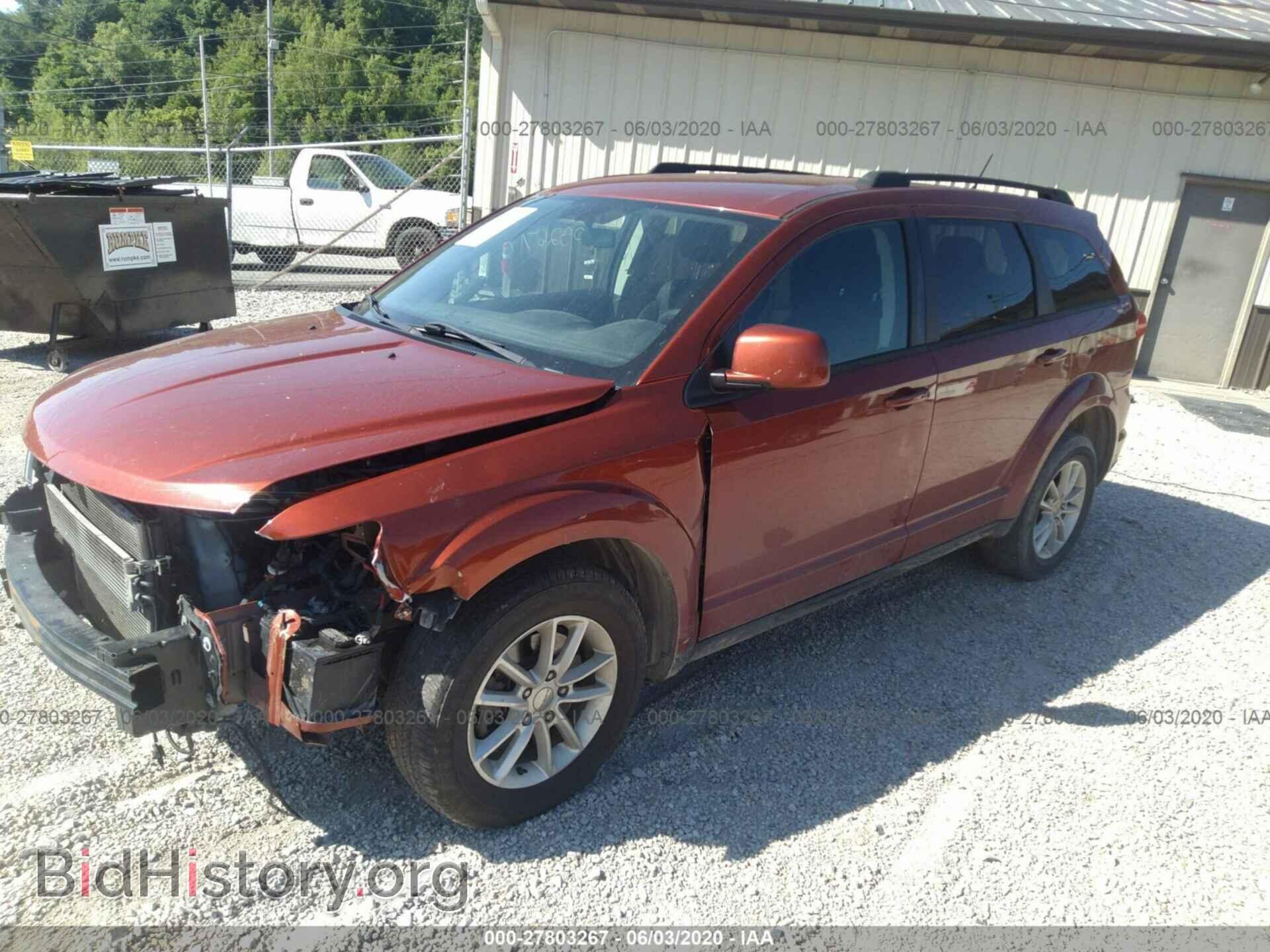 2014 DODGE JOURNEY - VIN: 3C4PDDBG6ET193270 - Фото 2