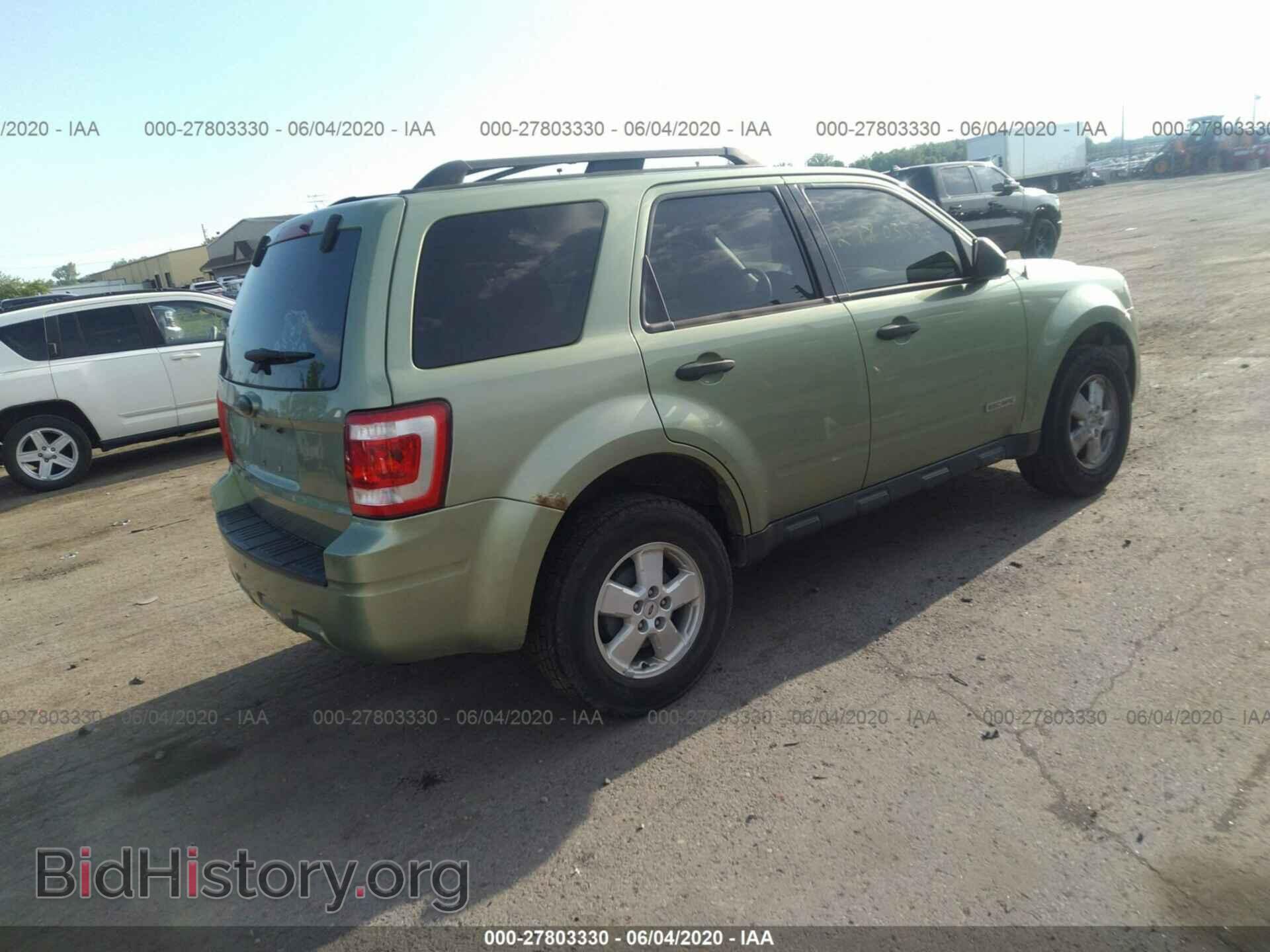 2008 FORD ESCAPE - VIN: 1FMCU03178KB48941 - Photo 4