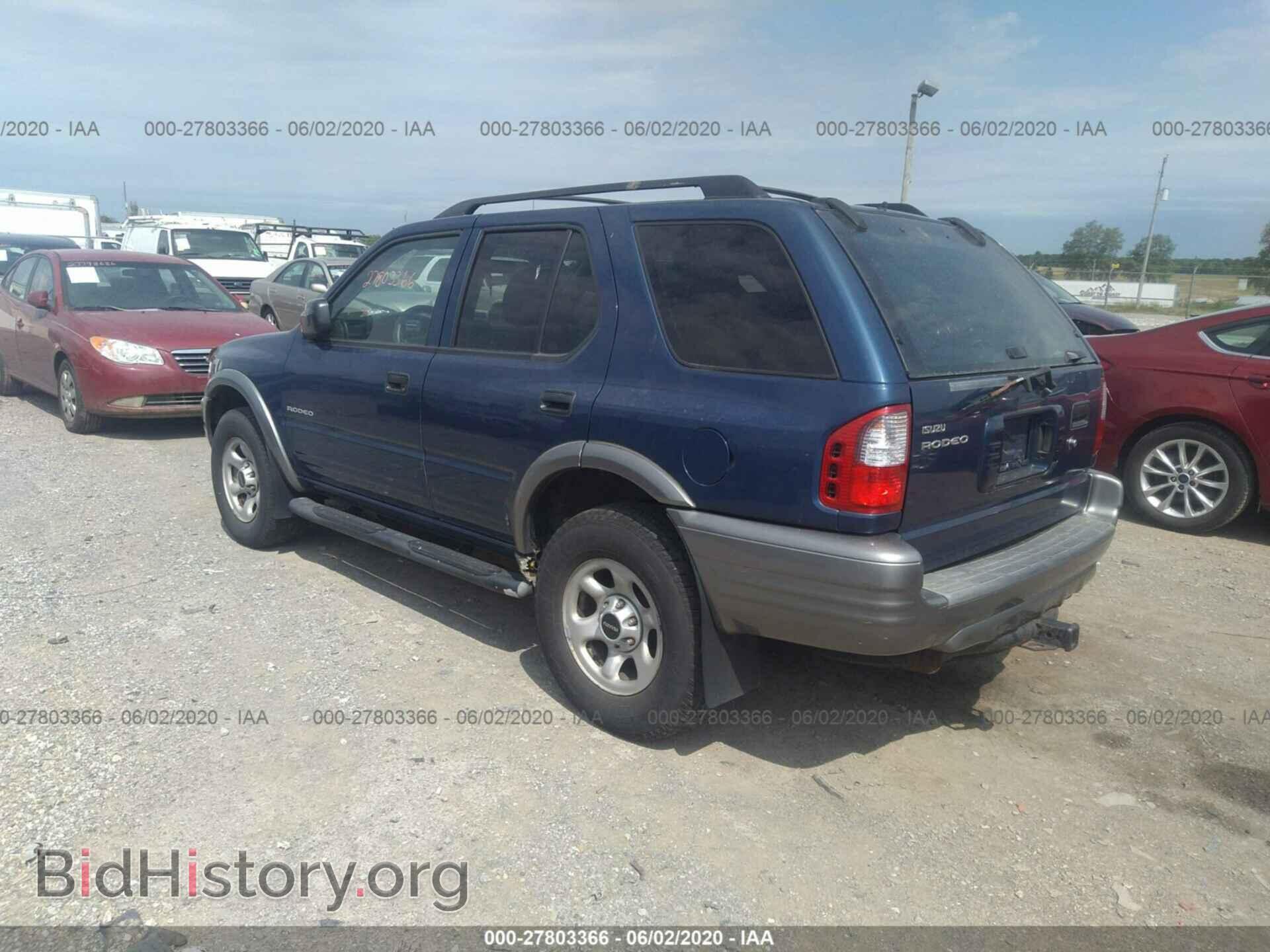 2002 ISUZU RODEO - VIN: 4S2DM58W024318129 - Фото 3