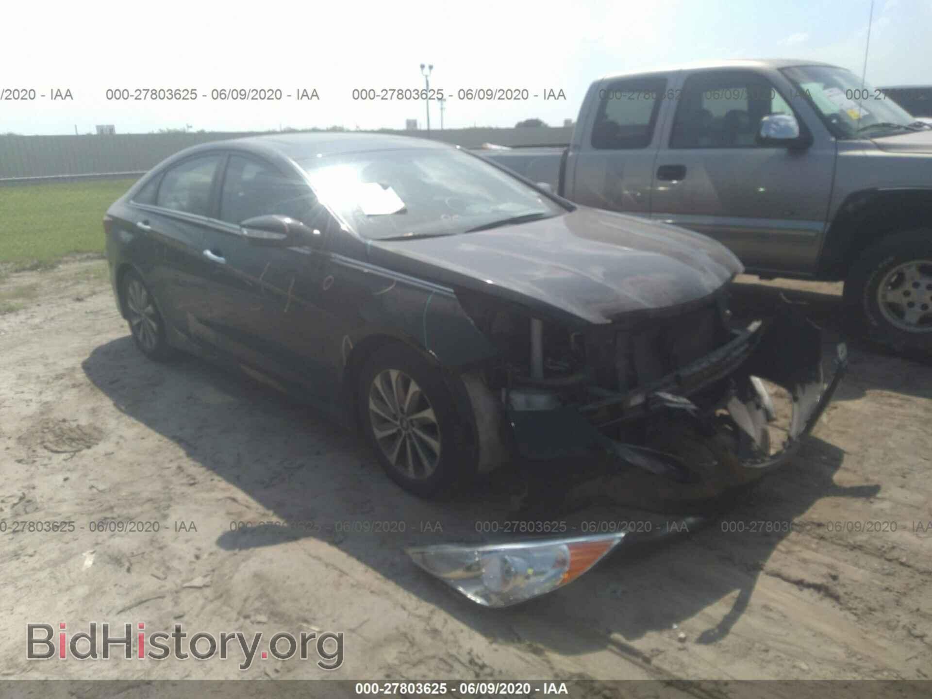 Фотография 5NPEC4AC0EH891804 - HYUNDAI SONATA 2014