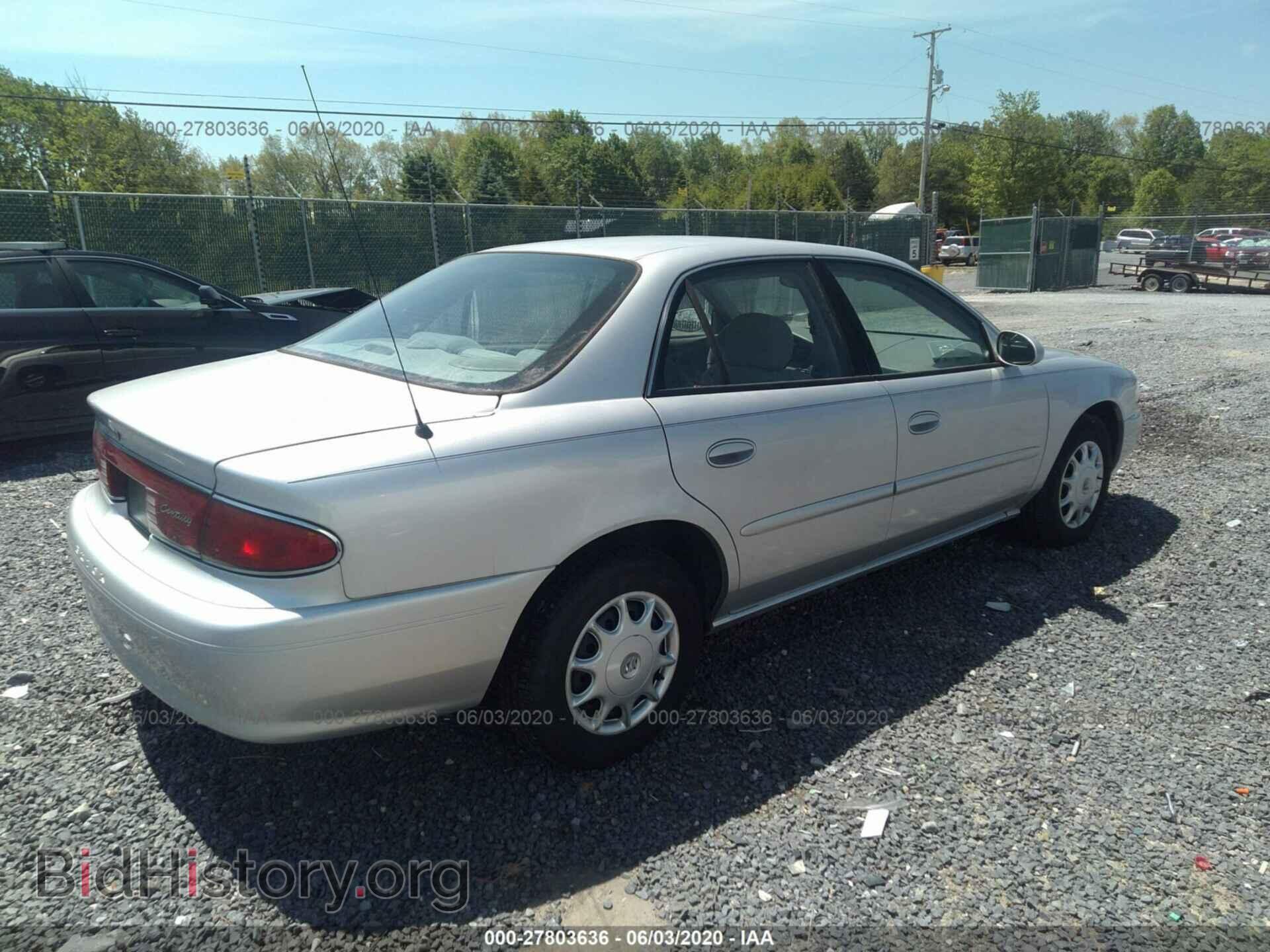 2003 BUICK CENTURY - VIN: 2G4WS52J631295178 - Photo 4