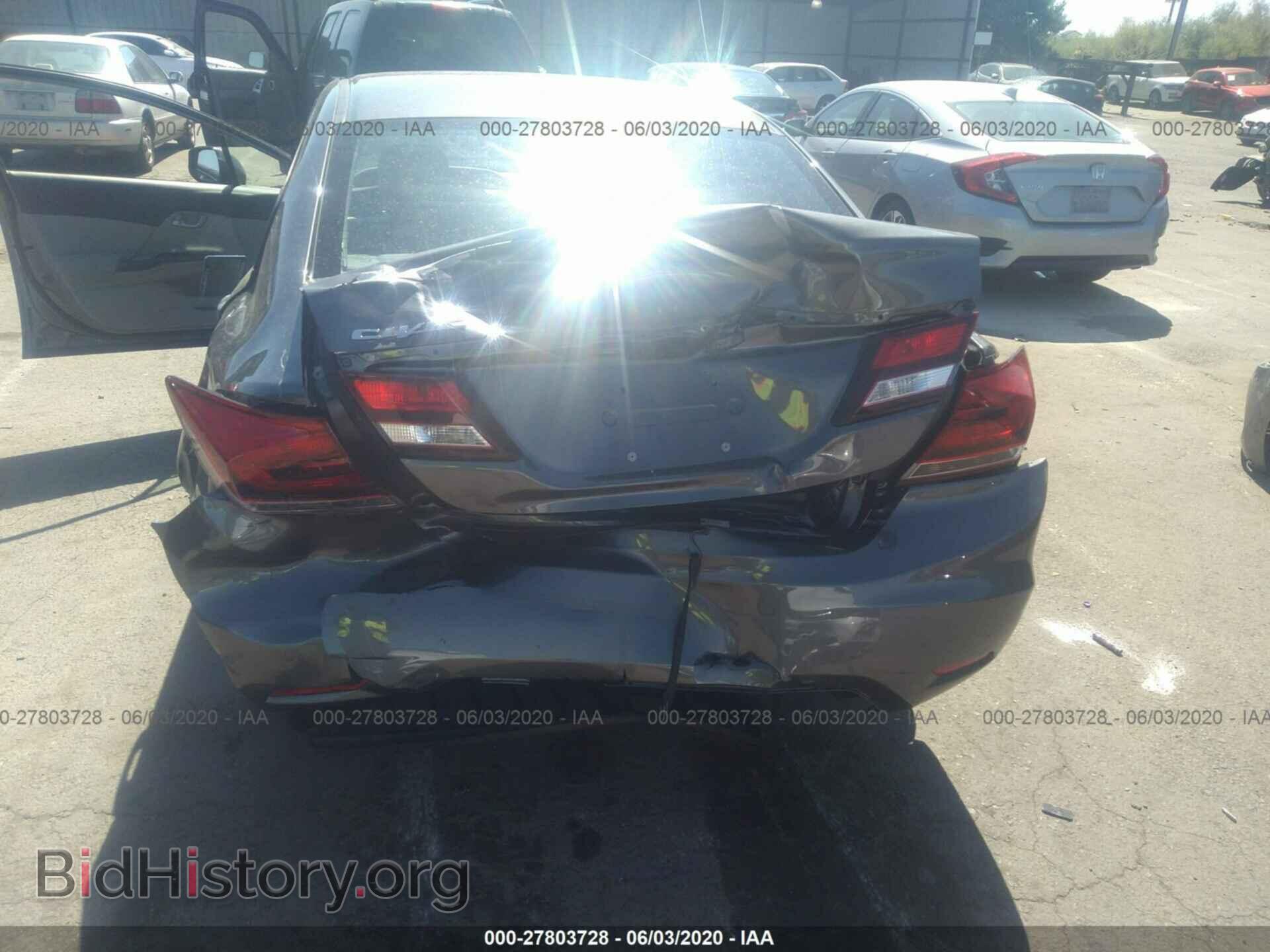 2013 HONDA CIVIC - VIN: 19XFB2F56DE243022 - Фото 6