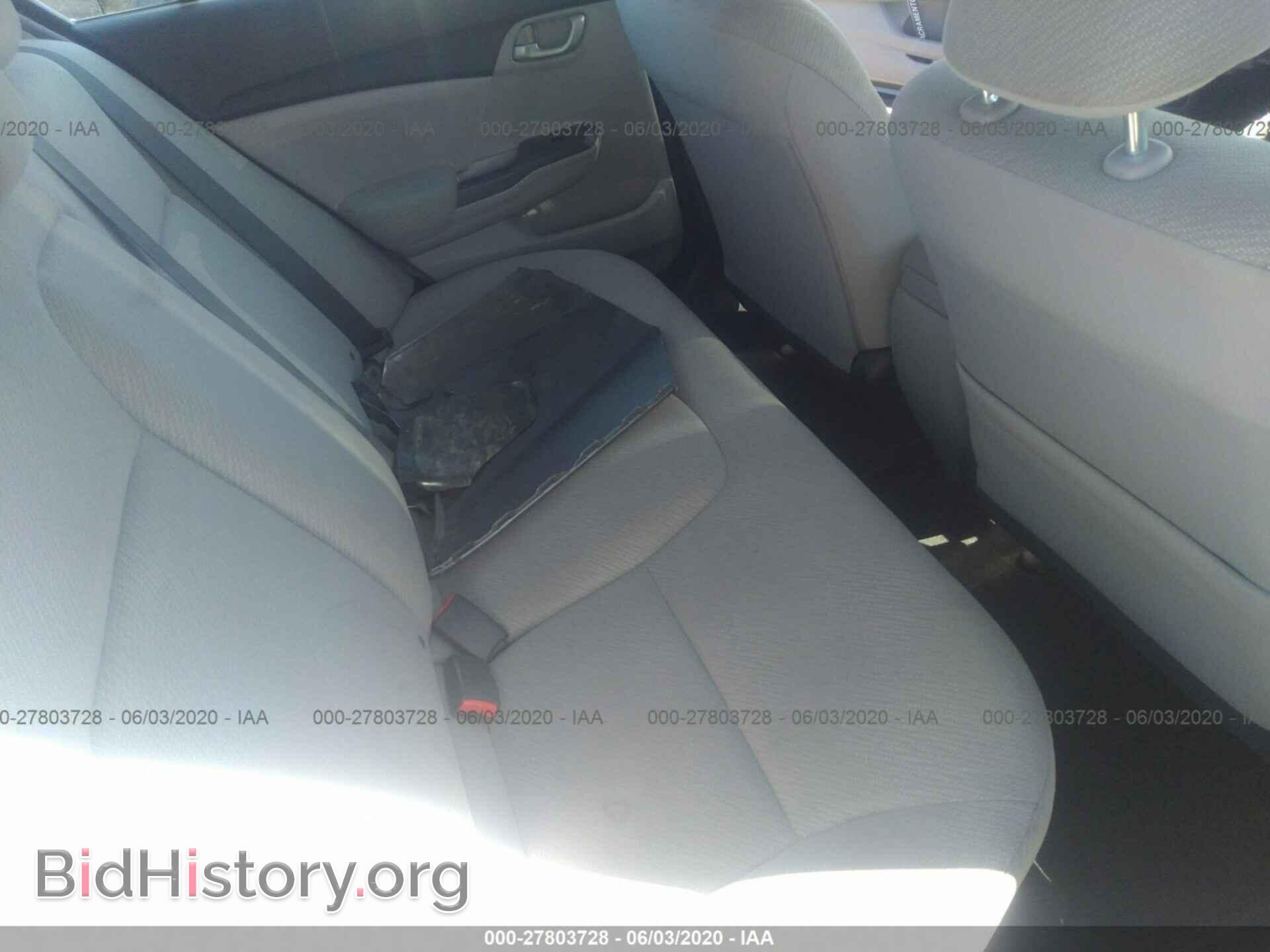 2013 HONDA CIVIC - VIN: 19XFB2F56DE243022 - Фото 8