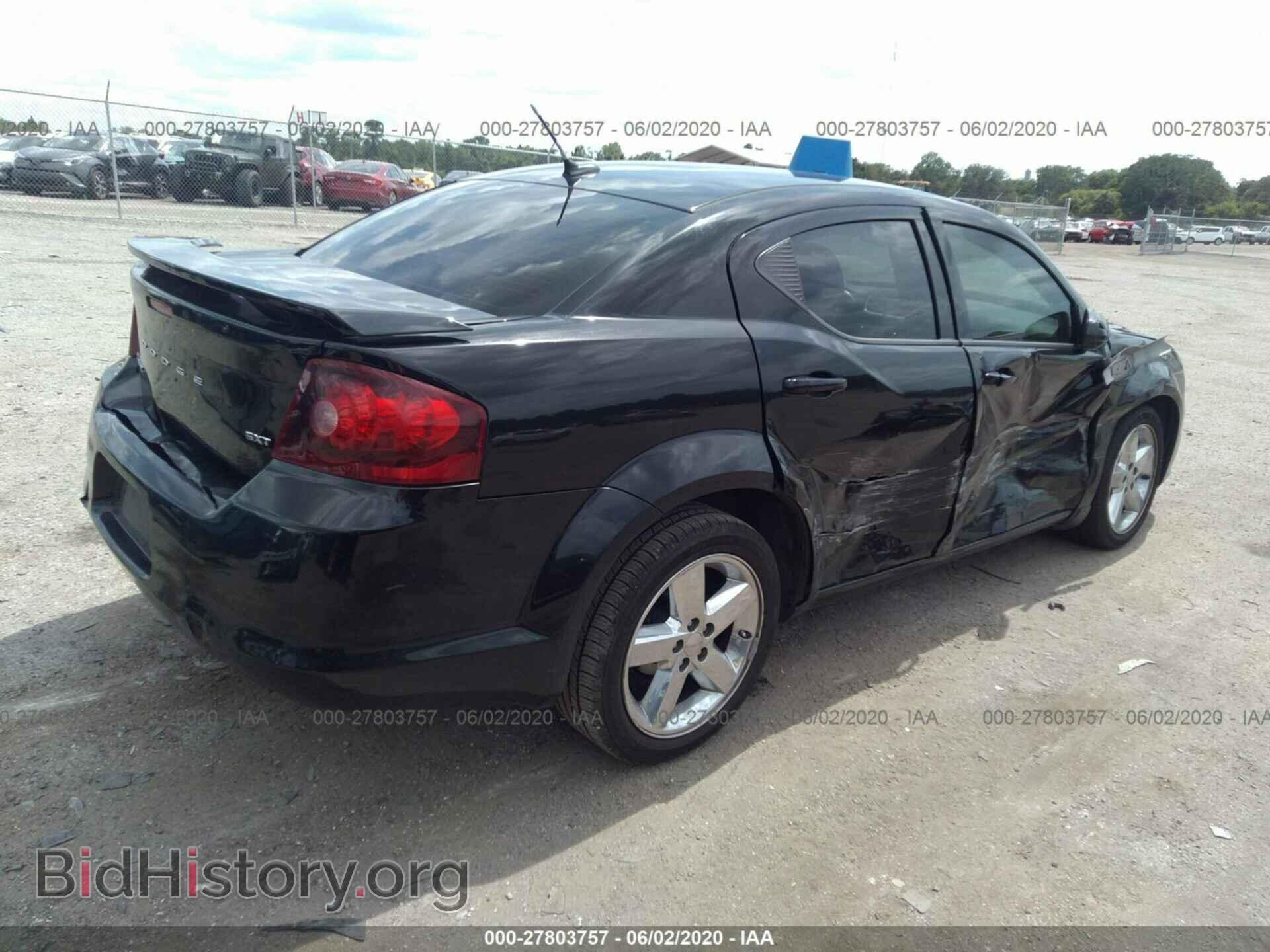 2013 DODGE AVENGER - VIN: 1C3CDZCB1DN582254 - Фото 4