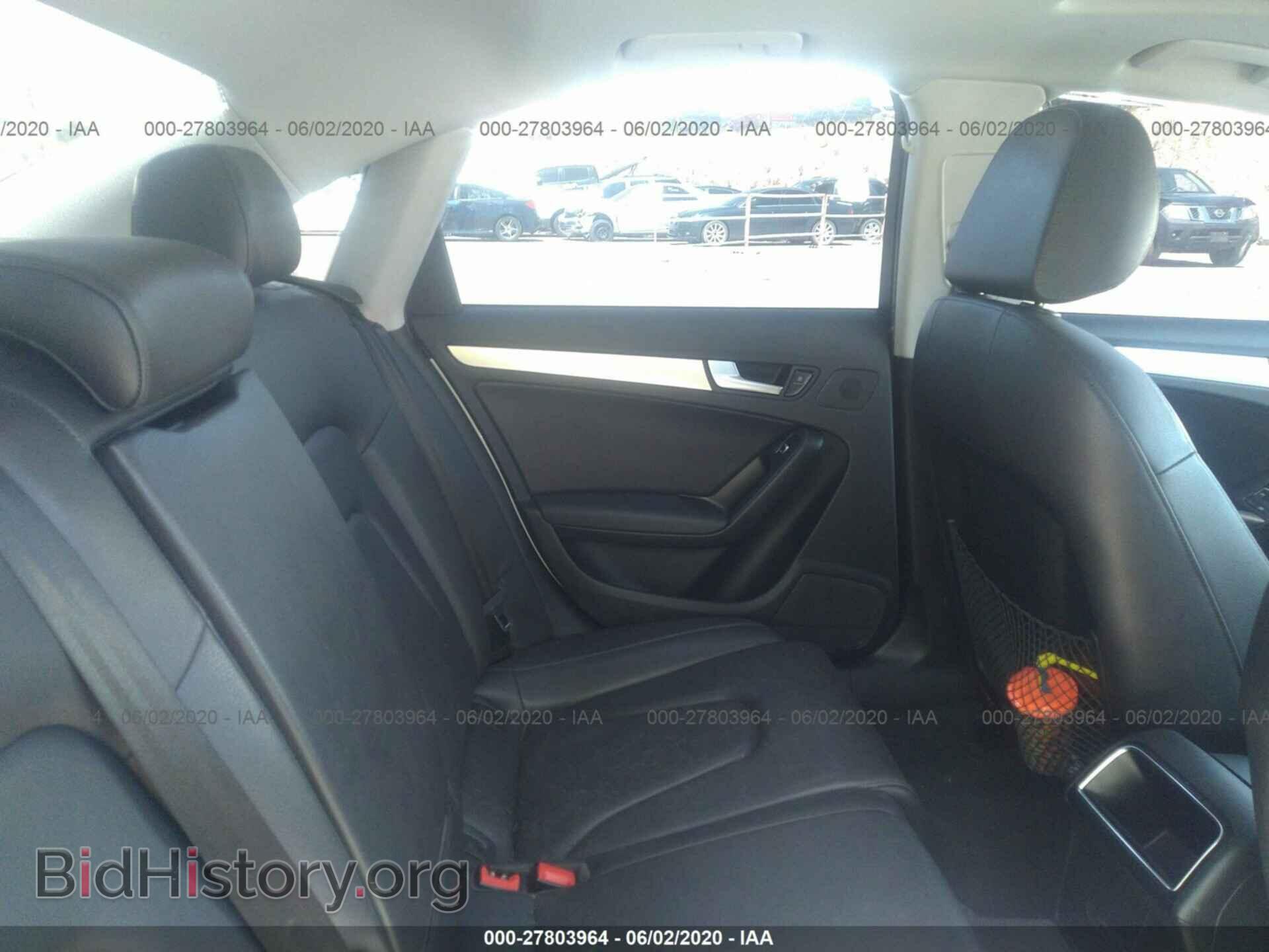 2014 AUDI A4 - VIN: WAUAFAFL5EN018950 - Фото 8