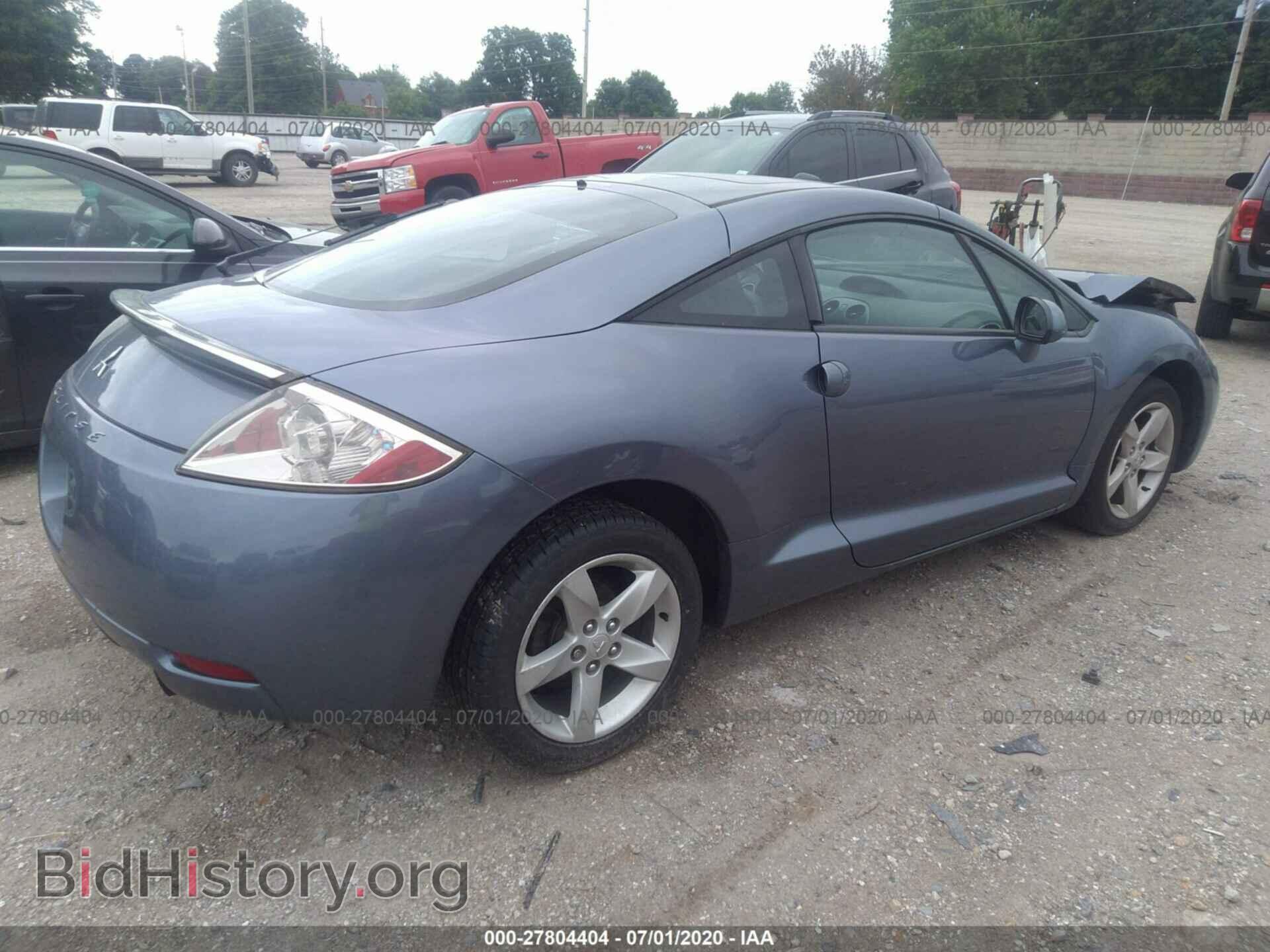 2007 MITSUBISHI ECLIPSE - VIN: 4A3AK24F27E052121 - Фото 4